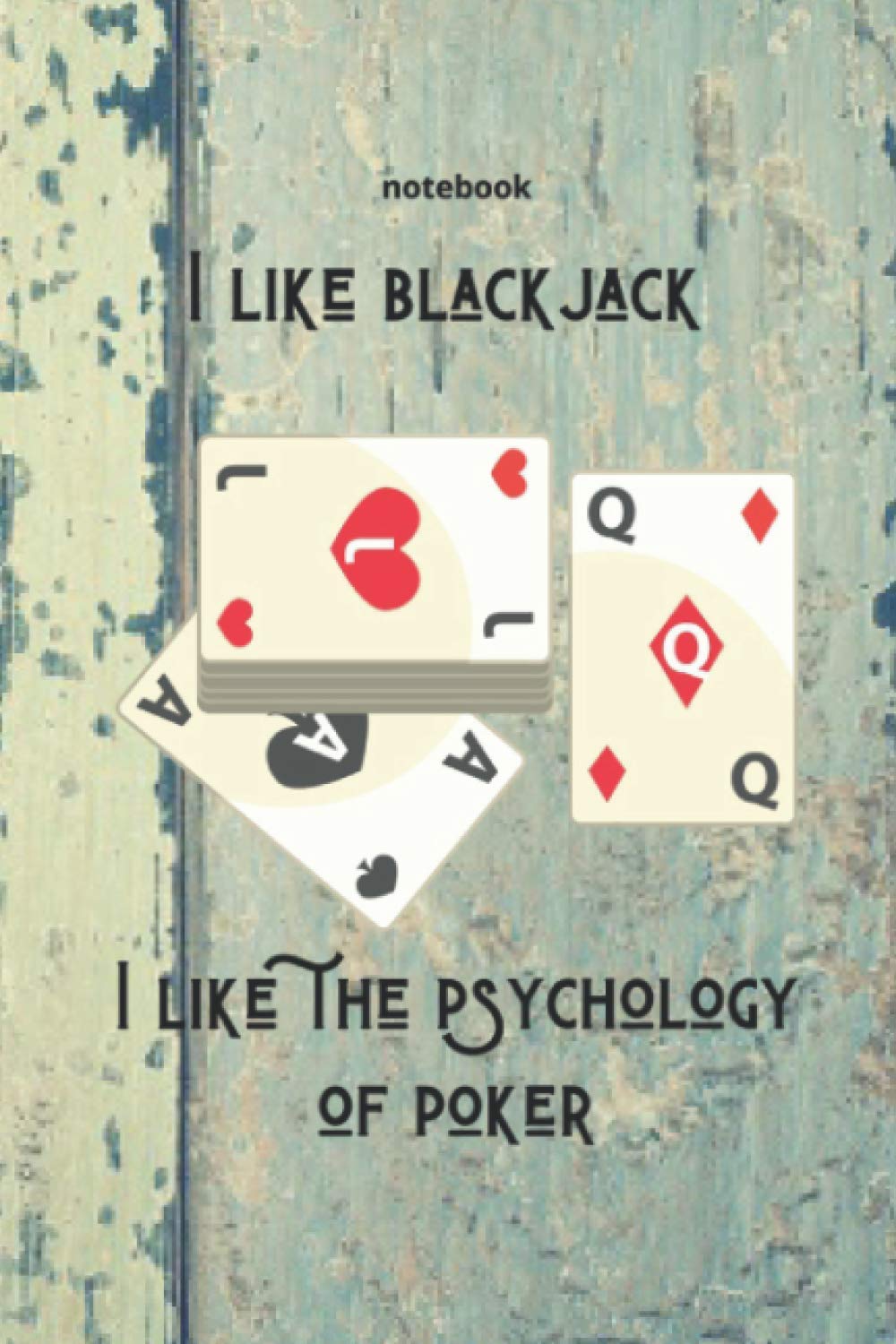blackjack notebook: a perfect gift for blackjack lovers, 120 lined pages " 6 x 9 ". baixar o livro de graça