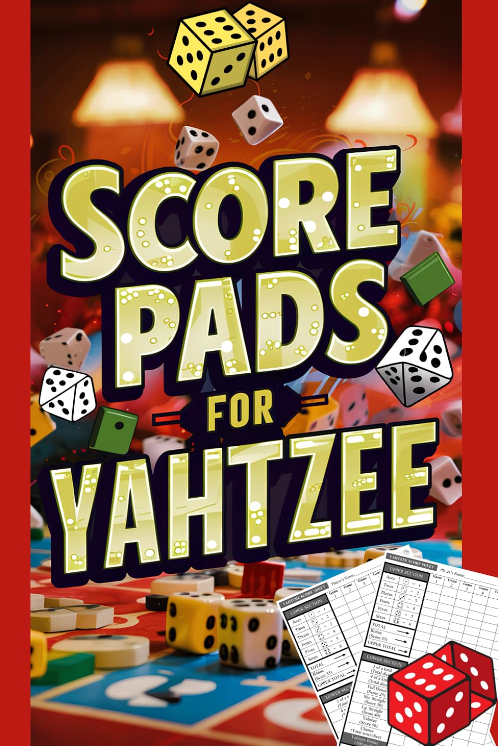 ler totalmente Score Pads for Yahtzee: Yatzee Score Sheets for Scorekeeping