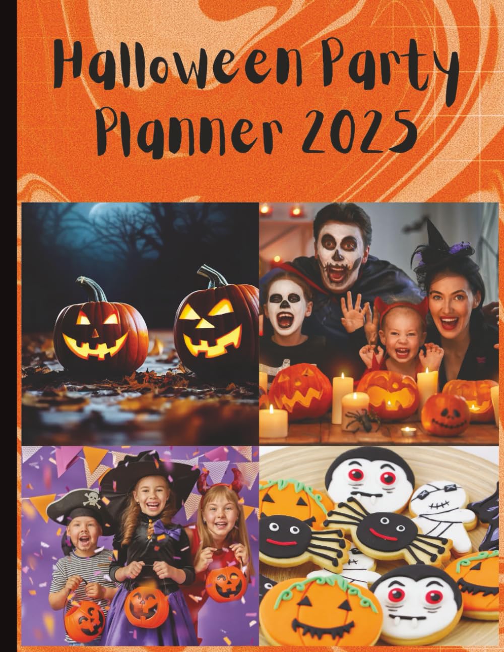ler totalmente Halloween Party Planner 2025 | 8.5 x 11 inch size, 120 pages: Costume, Guest List, Budget & Spooky Event Organizer for Kids & Adults