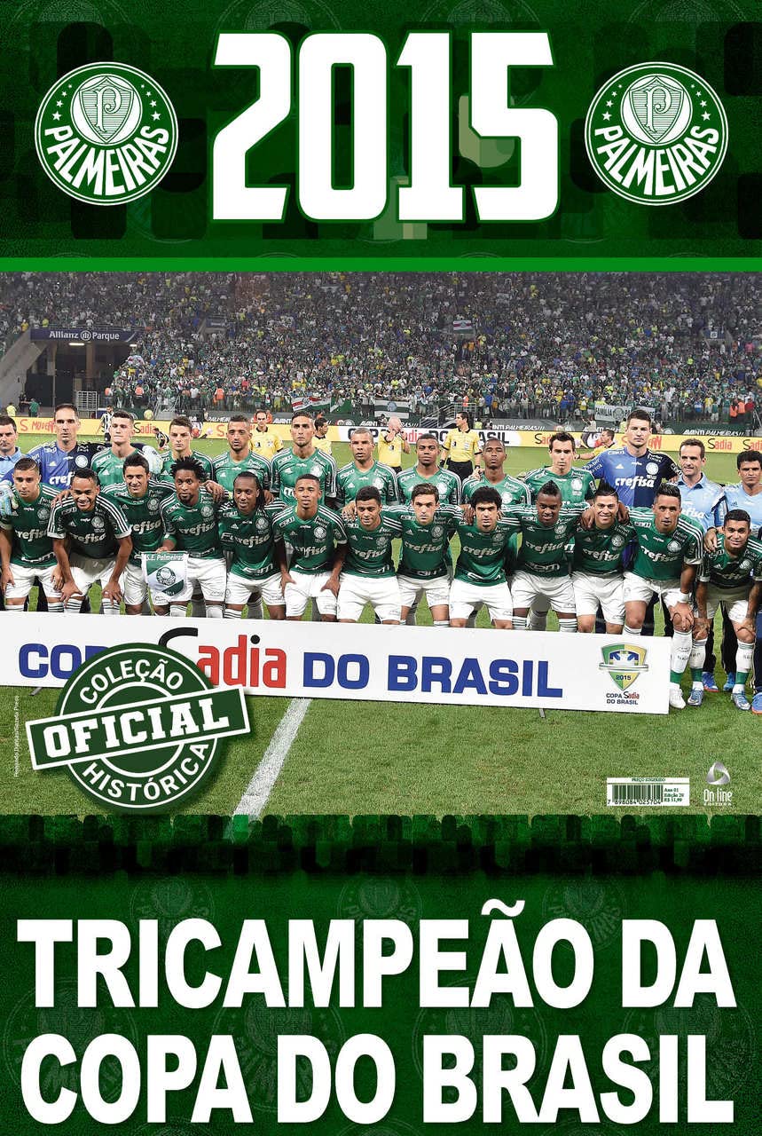 Coleção Oficial Histórica Palmeiras Edição 20 - Pôster Copa do Brasil 2015 baixar livro de graça