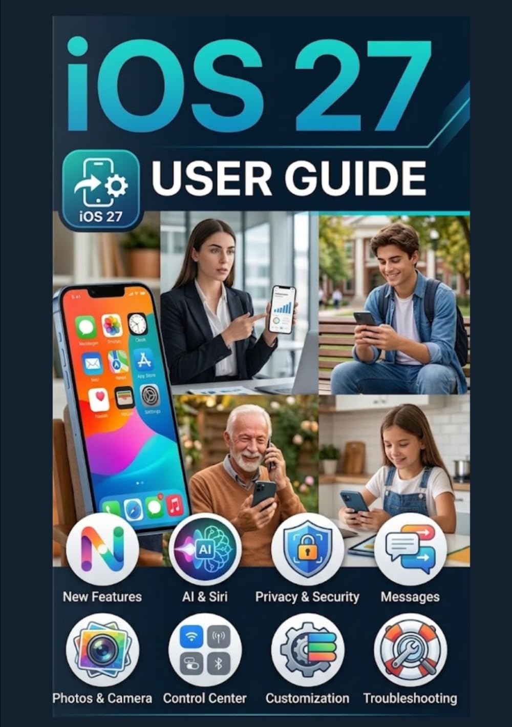 ler totalmente iOS 27 User Guide: A Complete And Easy-to-Follow iPhone Handbook for Beginners, Seniors, and First-Time Users to Master iOS 27 Without the Confusion