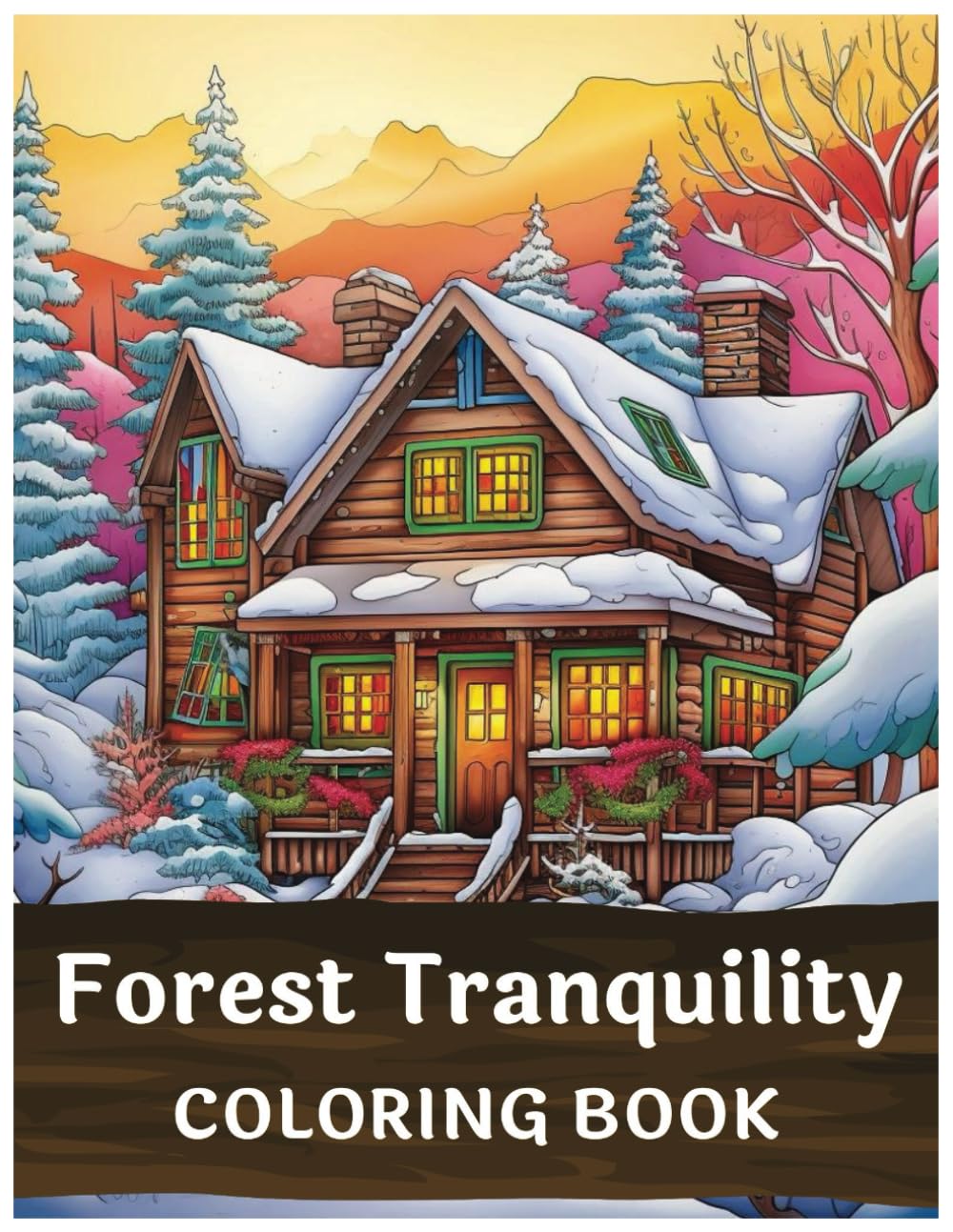 Forest Tranquility: A Nature Coloring Book for Adults | A Therapeutic Escape for Stress Relief, Relaxation, and Overthinking Prevention baixar livro de graça