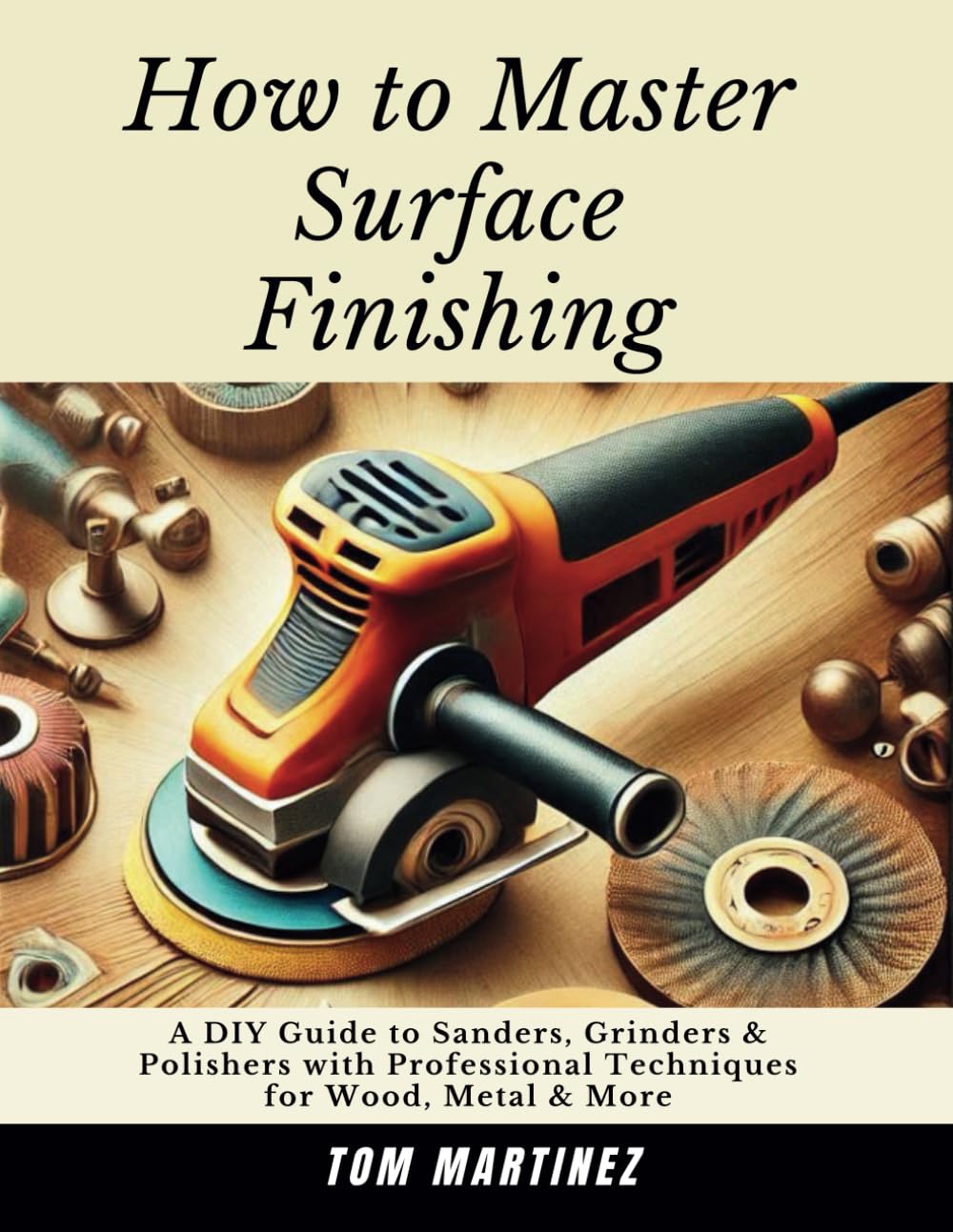 ler totalmente How to Master Surface Finishing: A DIY Guide to Sanders, Grinders & Polishers with Professional Techniques for Wood, Metal & More