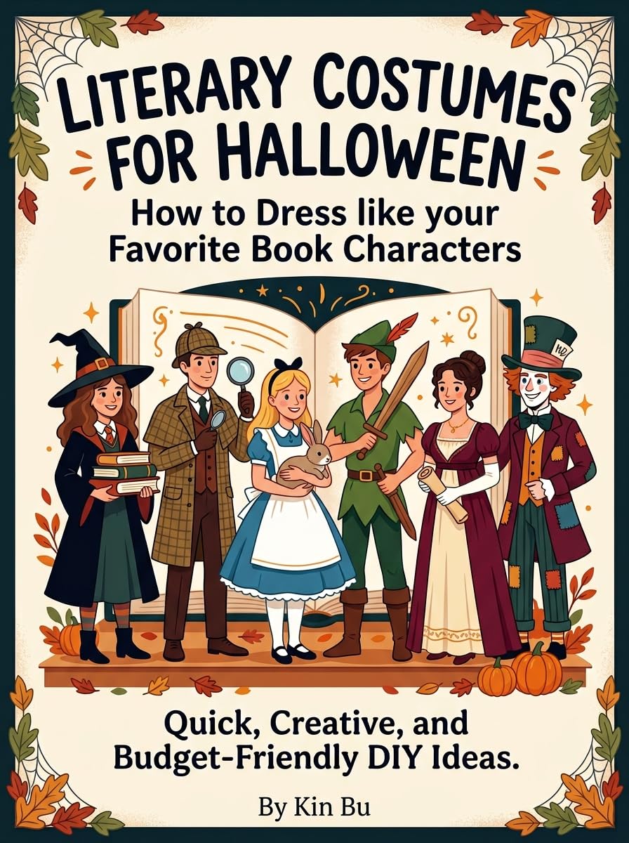 ler totalmente Literary Costumes for Halloween: How to Dress like your Favorite Book characters: Quick, creative, and Budget-Friendly DIY Ideas. (English Edition)
