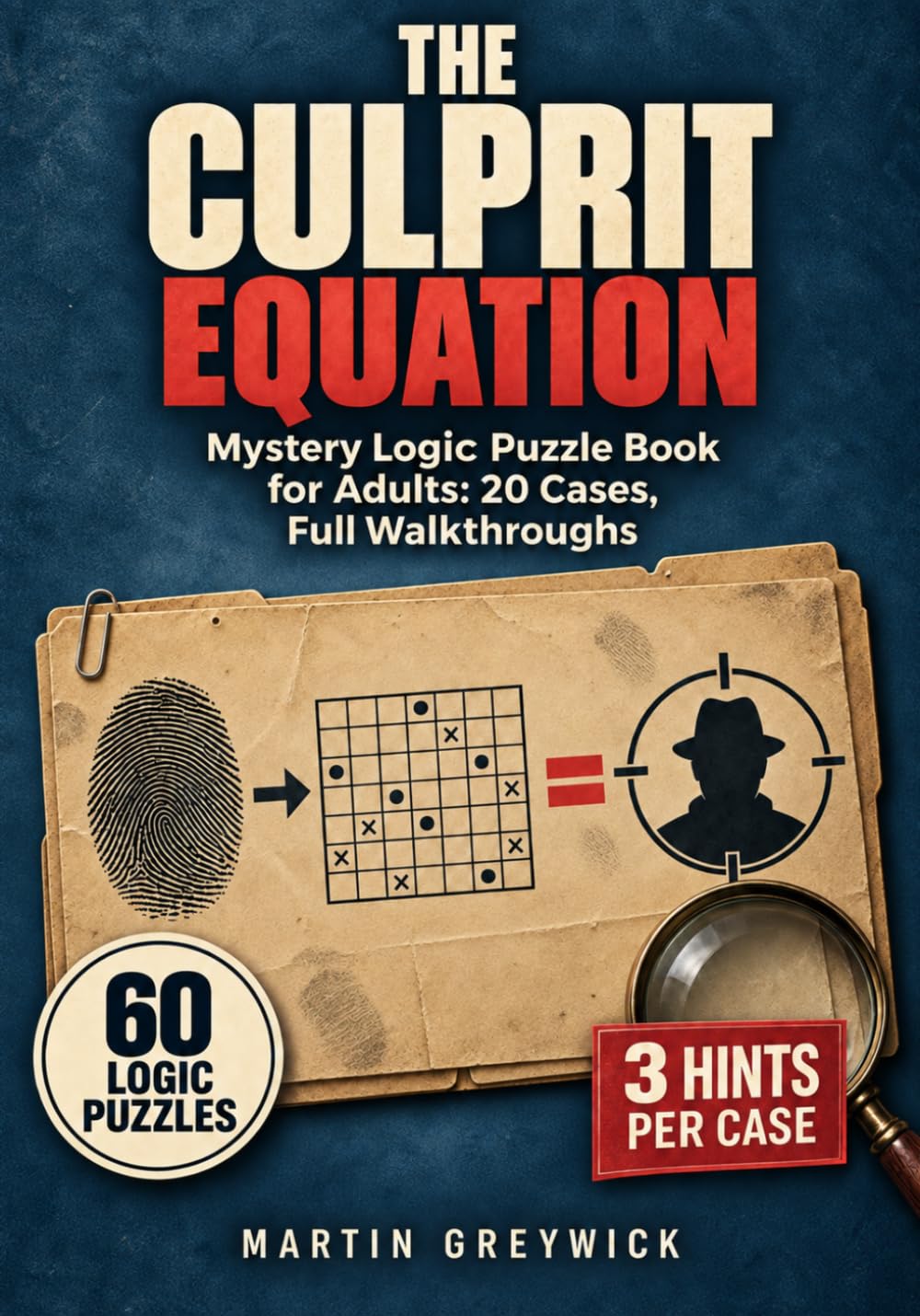 The Culprit Equation: Mystery Logic Puzzle Book for Adults: 20 Cases, Full Walkthroughs baixar o livro de graça