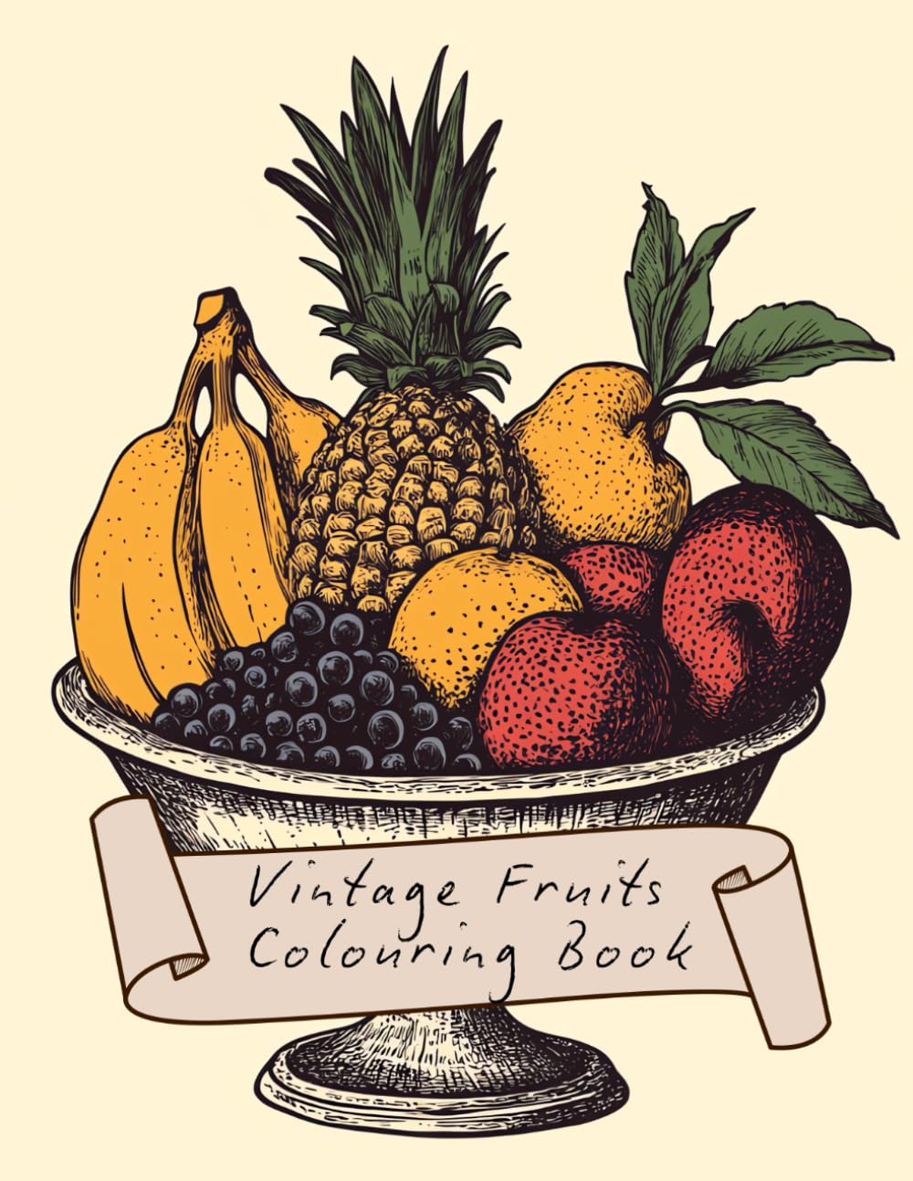 capítulo por capítulo baixar Vintage Fruits Colouring Book: A Retro Throwback to Old Fashioned Drawing and Designs | Mindfulness Relaxation Activity