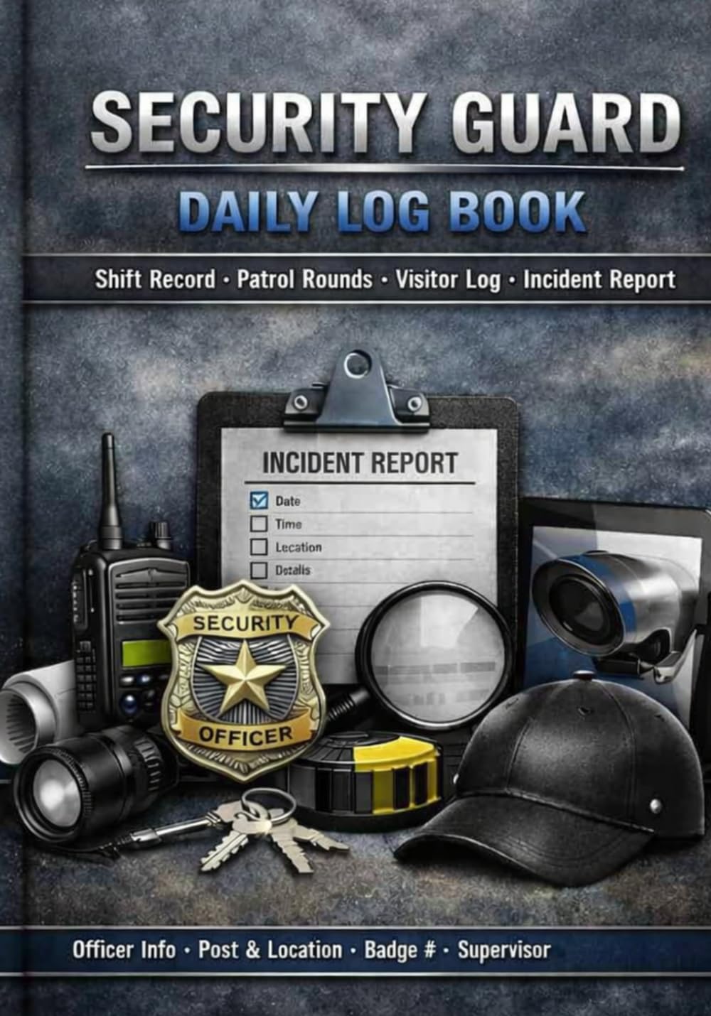 capítulo por capítulo baixar Security Guard Daily Log Book: Shift Record, Patrol Rounds, Visitor Log & Incident Report Tracker for Security Officers