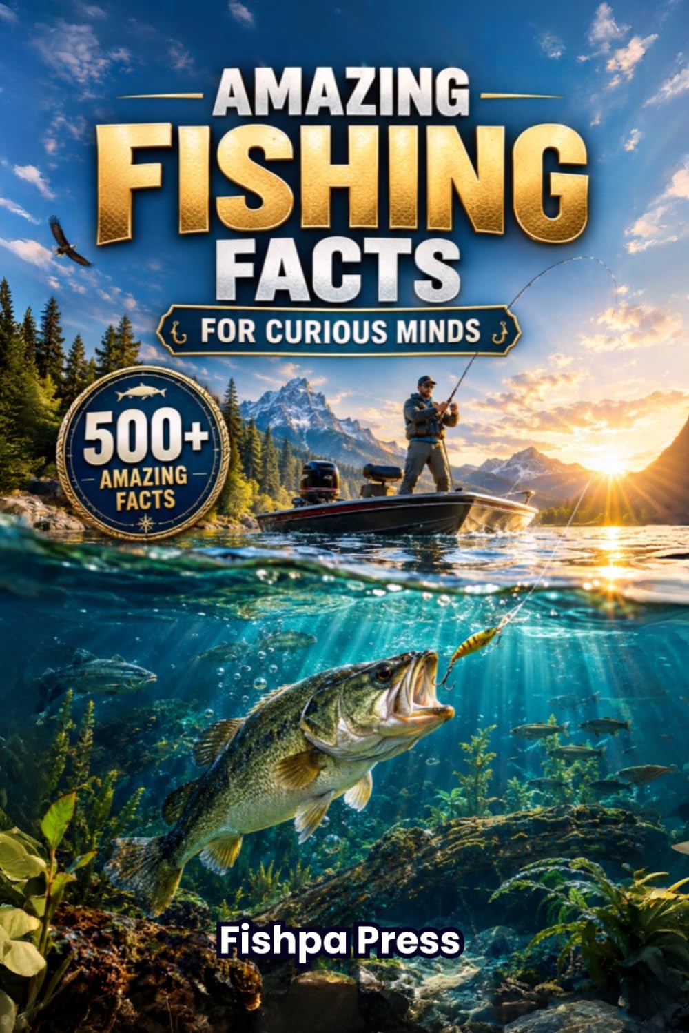 ler totalmente Amazing Fishing Facts for Curious Minds: 500+ Fun Facts About Fish, Fishing, Records, History, Science & the World of Angling