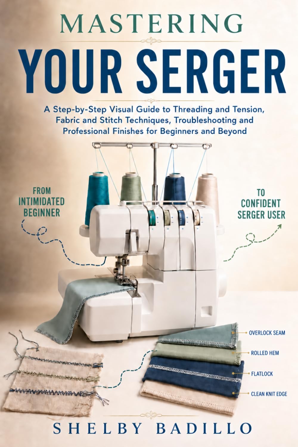 Mastering Your Serger: A Step-by-Step Visual Guide to Threading and Tension, Fabric and Stitch Techniques, Troubleshooting and Professional Finishes for Beginners and Beyond baixar livro de graça