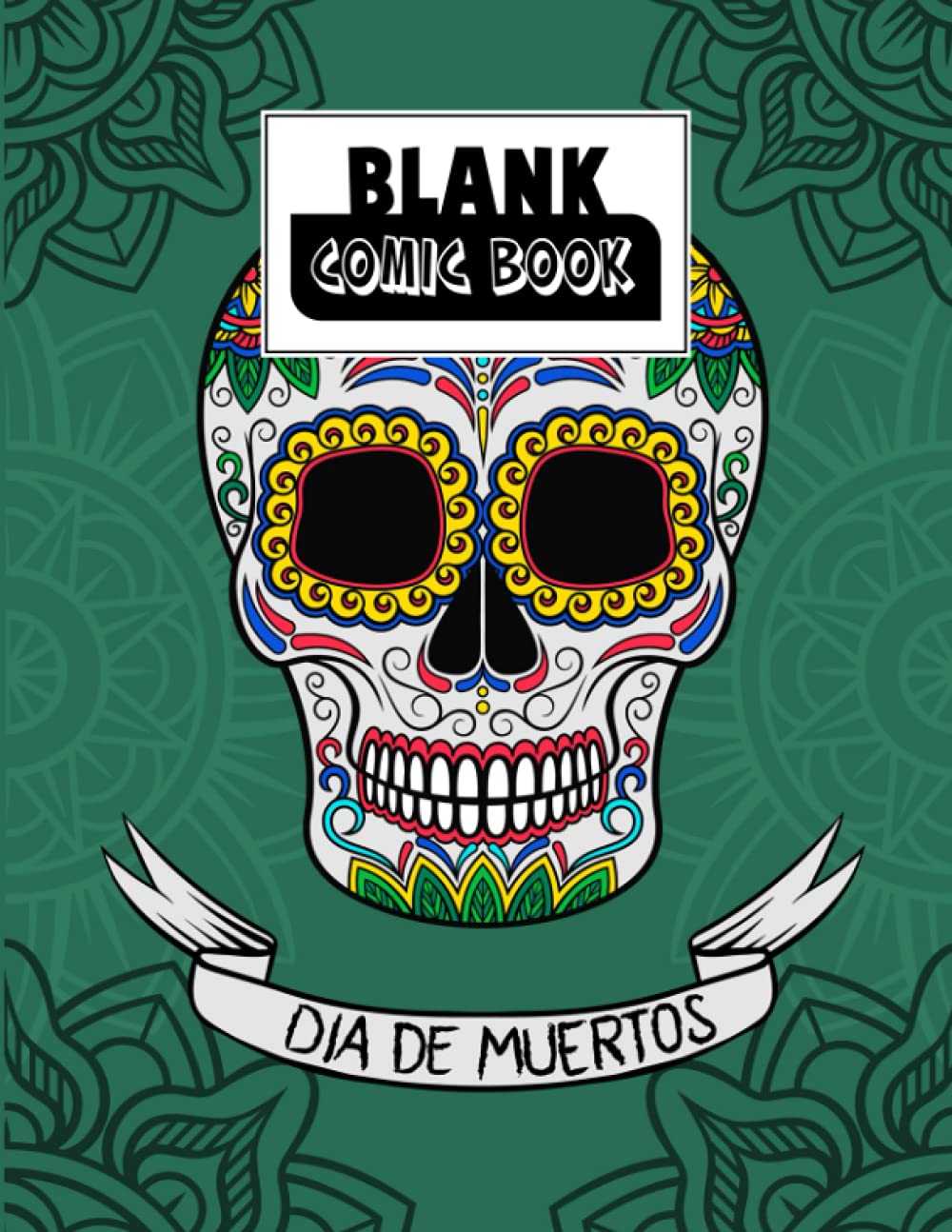 Blank Comic Book: Premium Skull Cover Blank Comic Book, Create Your Own Story, Journal, Notebook, Sketchbook for Kids and Adults, 120 Pages - Size 8.5" x 11" Notebook by Sofia Graf baixar o livro de graça