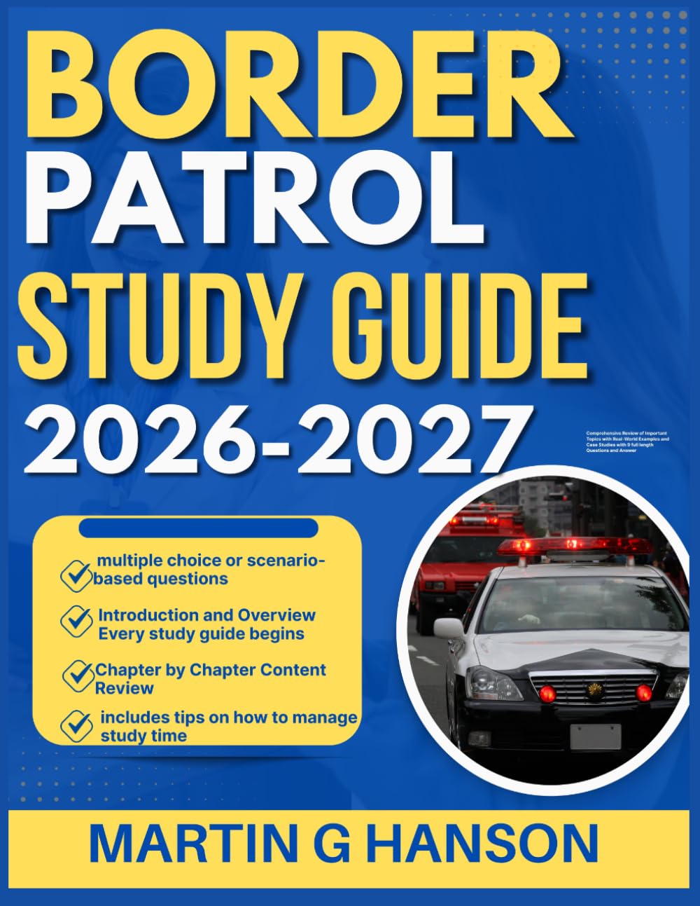 capítulo por capítulo baixar BORDER PATROL STUDY GUIDE 2026-2027: Comprehensive Review of Important Topics with Real World Examples and Case Studies with 9 full length Questions and Answer