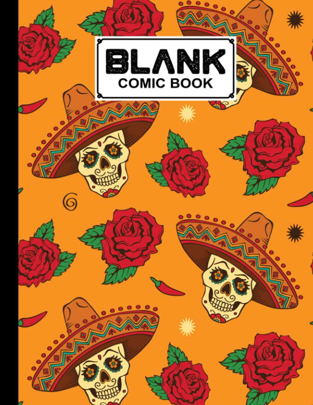 Blank Comic Book: Skull Cover, Create Your Own Story, Journal, Notebook, Sketchbook for Kids and Adults, 120 Pages - Size 8.5" x 11" Notebook by Konstanze Schilling baixar livro de graça