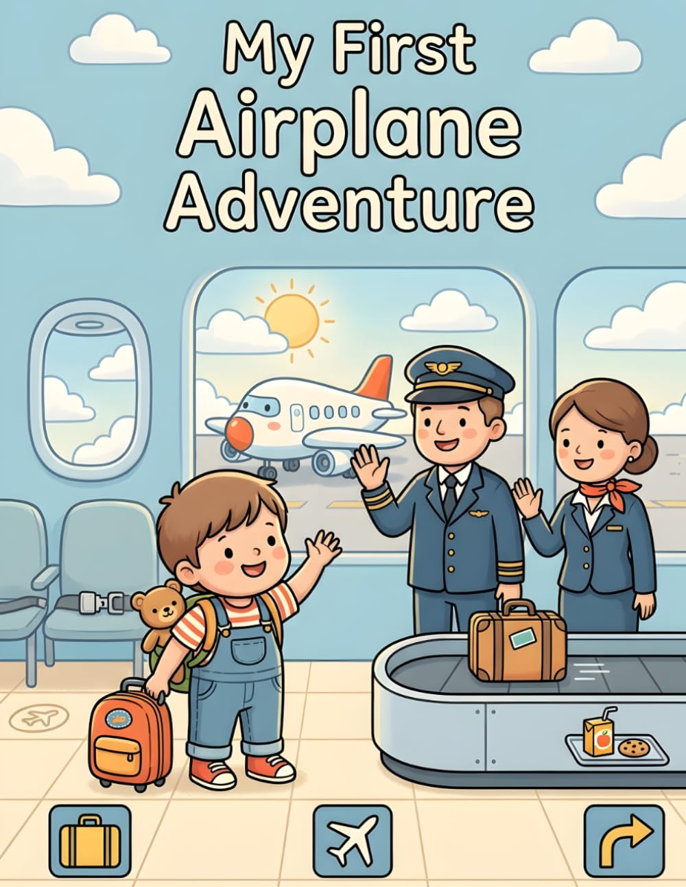 My First Airplane Adventure: Colouring Fun baixar o livro de graça