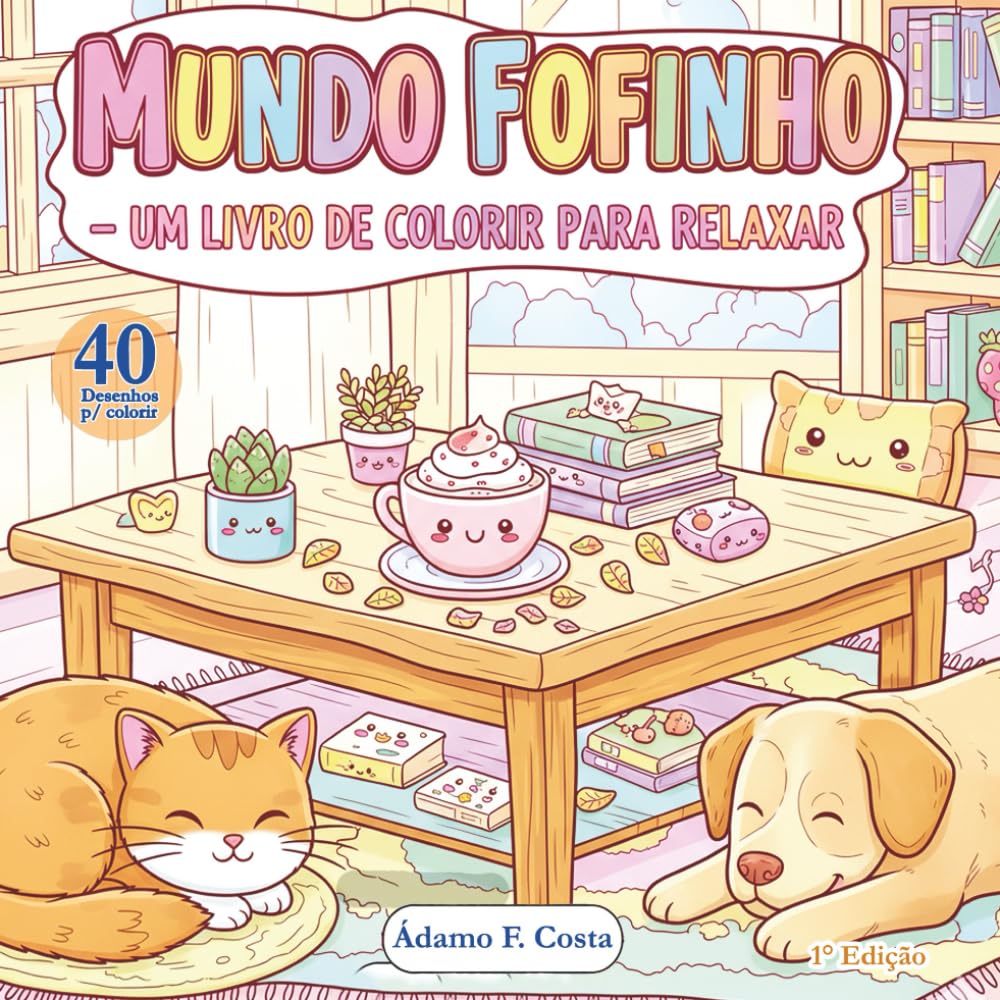 ler totalmente ✨ Mergulhe na Fofura: Mundo Fofinho – Seu Livro de Colorir para Relaxar! ✨