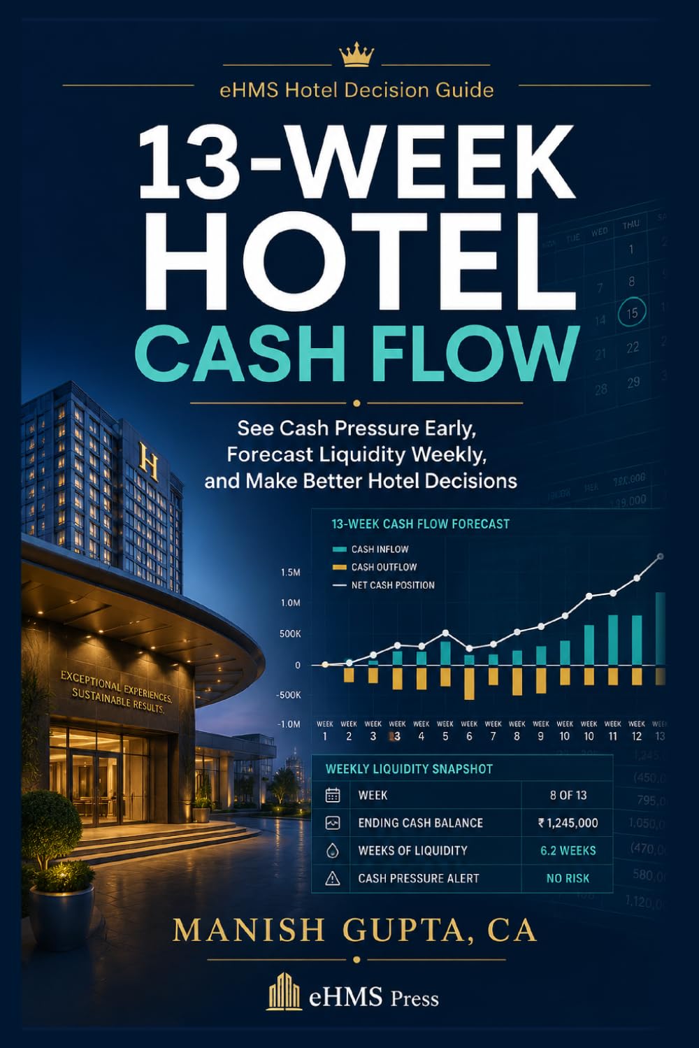 ler totalmente 13-Week Hotel Cash Flow: See Cash Pressure Early, Forecast Liquidity Weekly, and Make Better Hotel Decisions (Hotel Management Decision Guides)
