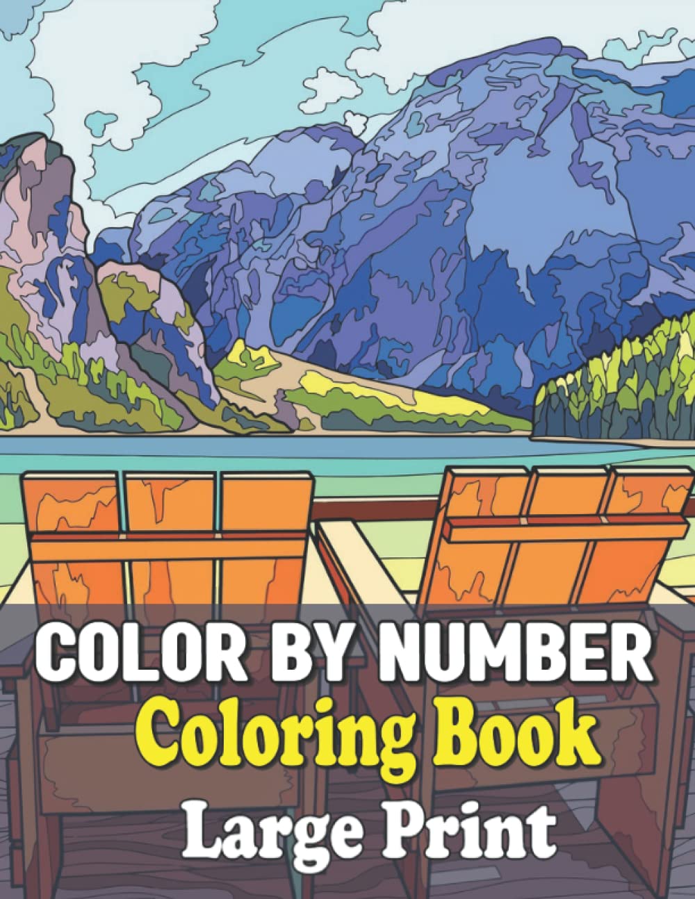 capítulo por capítulo baixar Color by Number Coloring Book Large Print: Easy, and Relaxing Coloring Pages (color by number coloring book for adult)