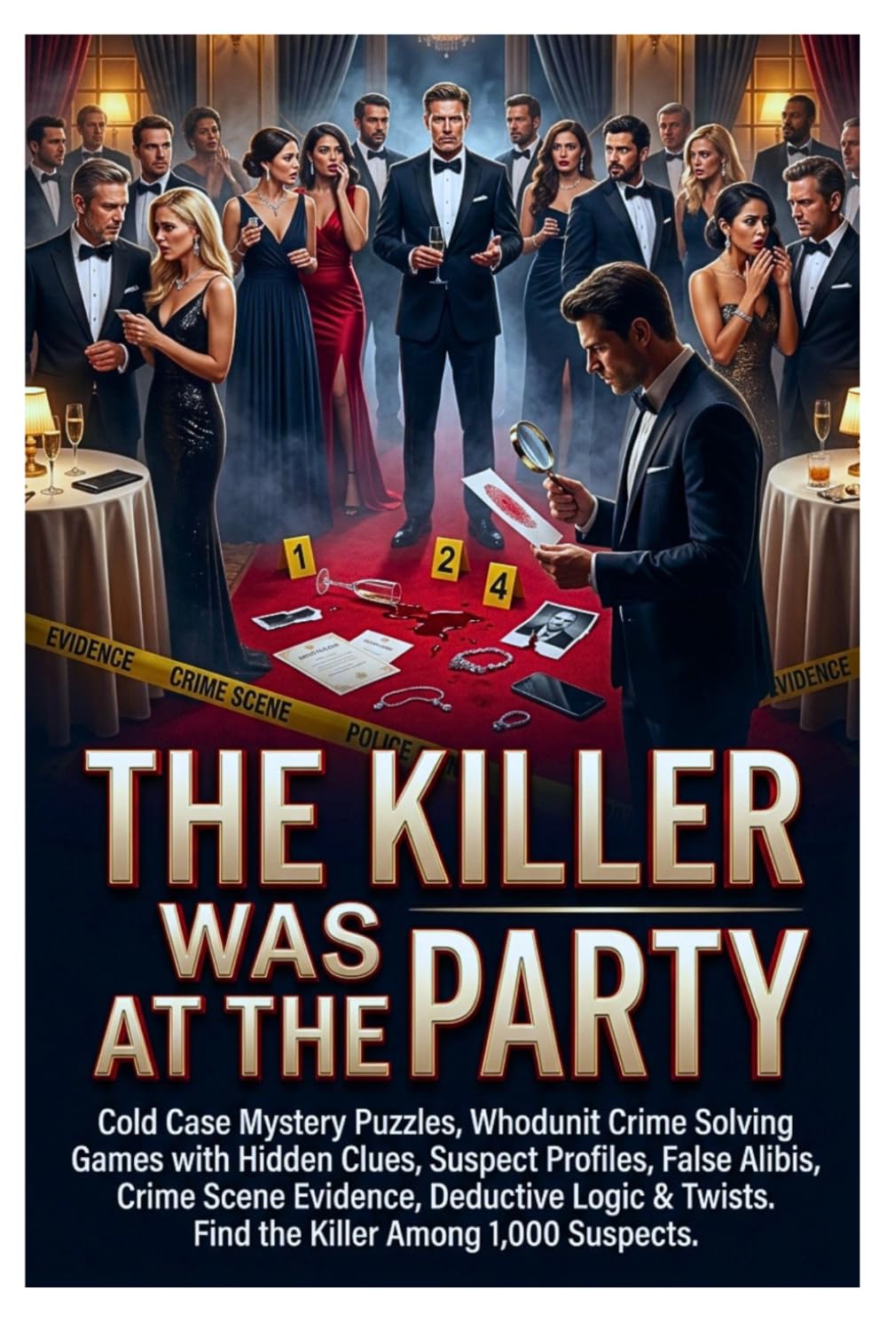 capítulo por capítulo baixar The Killer Was At The Party: Cold Case Mystery Puzzles, Whodunit Crime Solving Games with Hidden Clues, Suspect Profiles, False Alibis, Crime Scene... Twists. Find the Killer Among 1,000 Suspects.