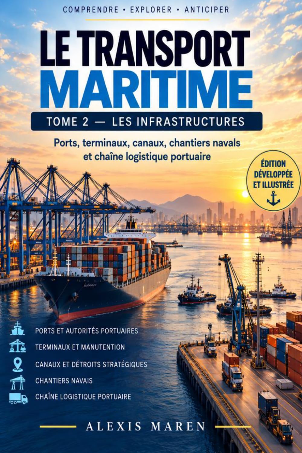 LE TRANSPORT MARITIME - TOME II - Les Infrastructures: Comprendre les ports, les terminaux, les canaux et la chaîne logistique maritime: 2 baixar o livro de graça