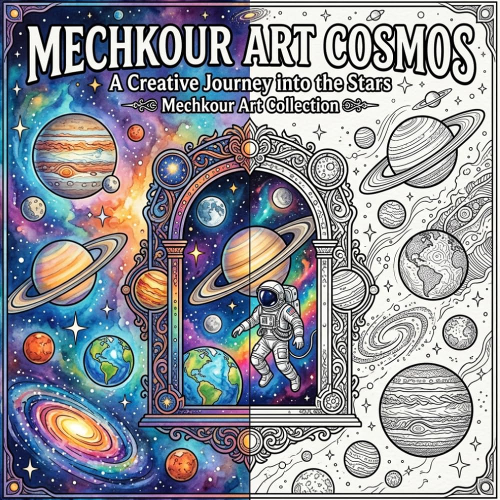 Mechkour Art Cosmos: A Creative Journey into the Stars (Mechkour Art Collection)