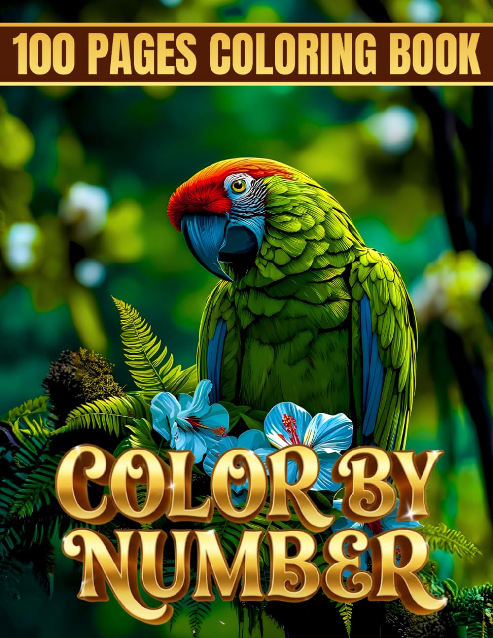 100 Pages Color by Number Coloring Book: Simple Color by Number Adult Coloring Book Featuring Butterflies, Fairies & Nature Scenes baixar o livro de graça