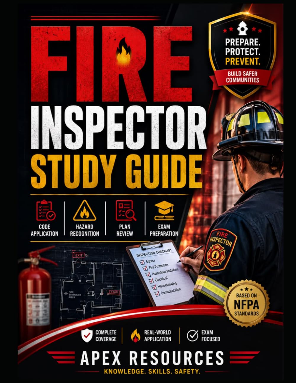 ler totalmente FIRE INSPECTOR STUDY GUIDE: Code Application, Hazard Recognition, Plan Review, and Exam Preparation