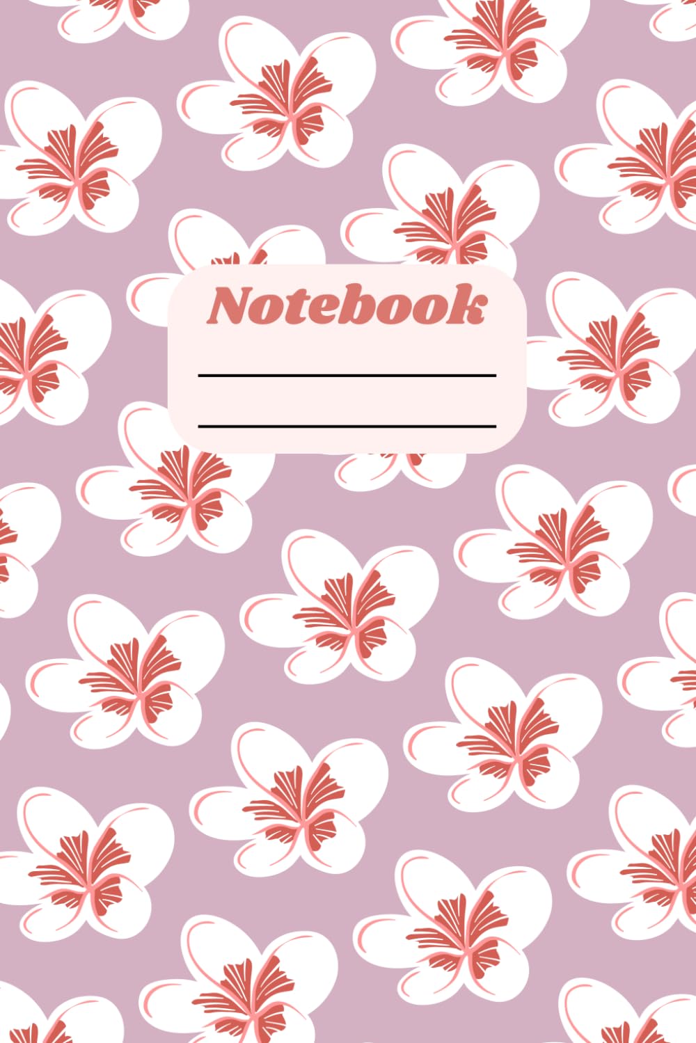 ler totalmente Light Purple Journal With White Flower: Notebook