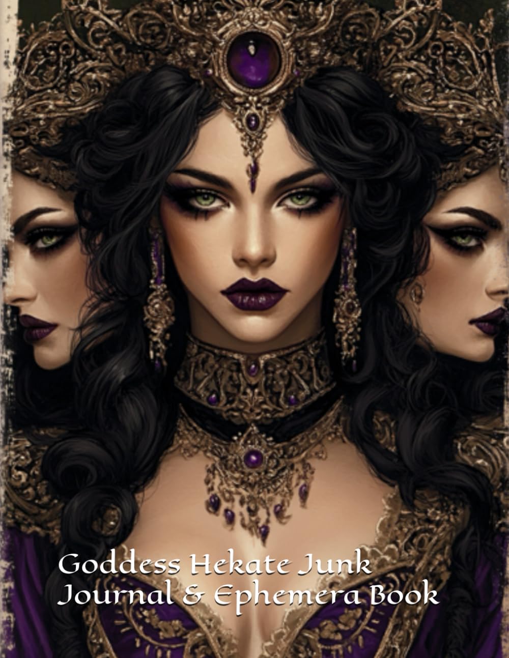 capítulo por capítulo baixar Goddess Hekate Junk Journal & Ephemera Book – Printable-Style Pages, Backgrounds & Cutables for Creative Journaling, Collage & Crafting
