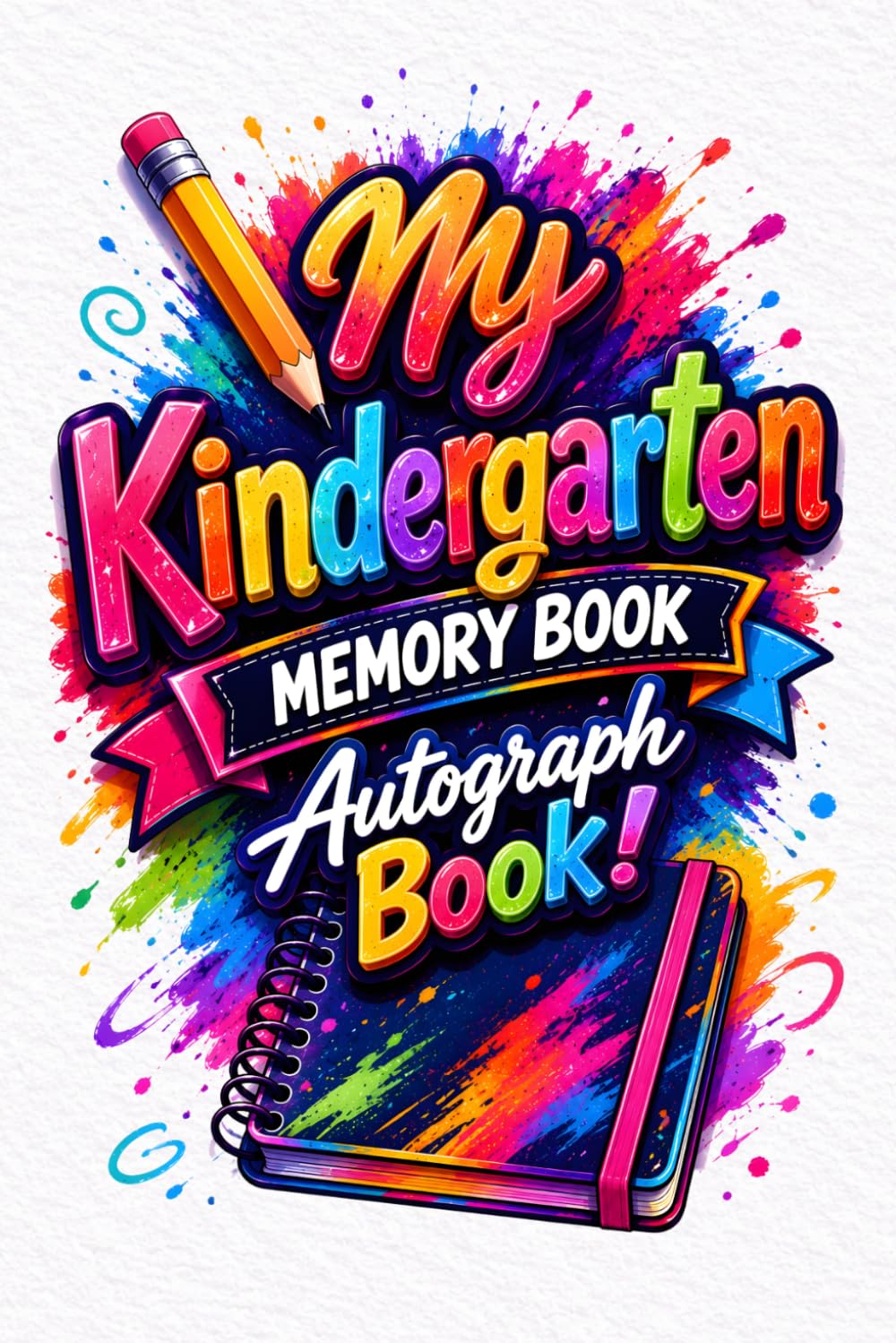 capítulo por capítulo baixar My Kindergarten Memory Book & Autograph Book: A First School Year Keepsake for Saving Little Messages, Sweet Memories, and Kindergarten Moments