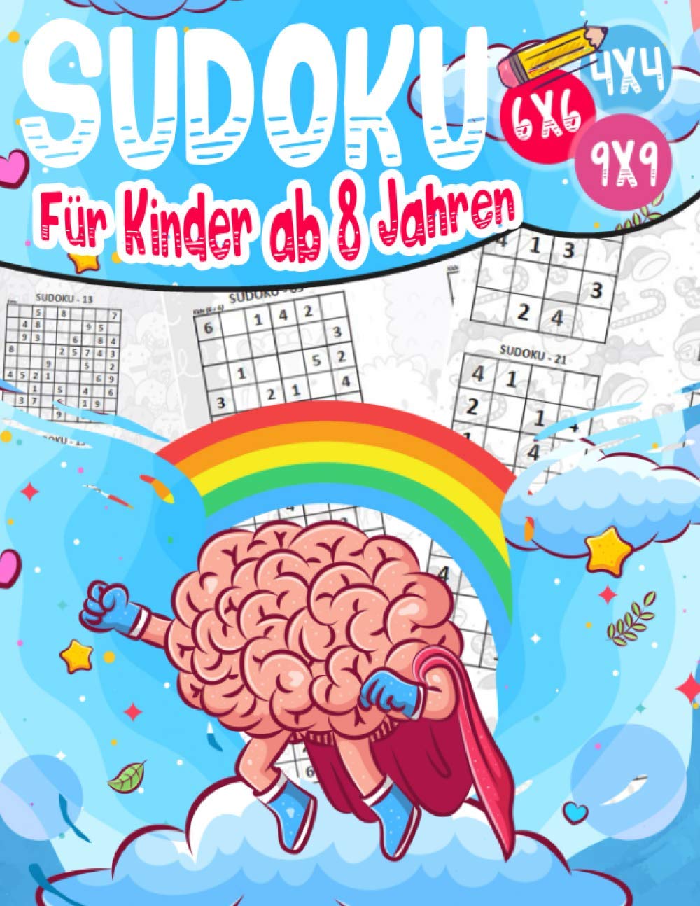 capítulo por capítulo baixar Sudoku - Für Kinder ab 8 Jahren: 270 Sudoku-Rätsel - 4x4-6x6-9x9 - Gezielt Merkfähigkeit und logisches Denken verbessern