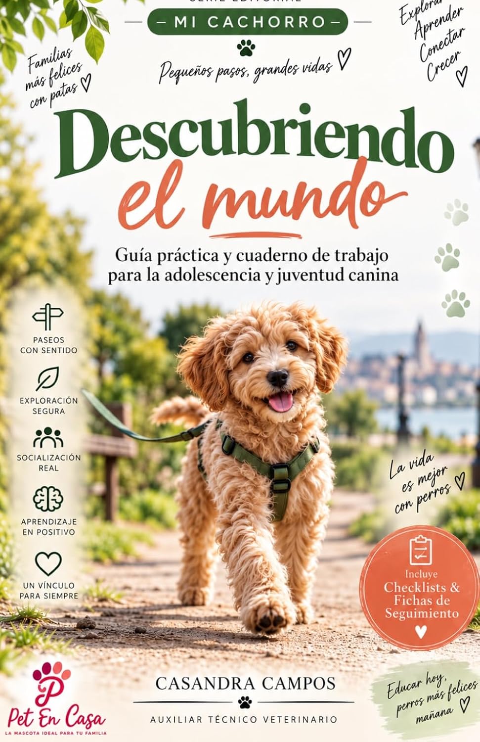 Descubriendo el mundo: Guía práctica y cuaderno de trabajo para la adolescencia y juventud canina (Mi cachorro: Colección práctica de educación... y diario de registro) (Spanish Edition) baixar o livro de graça
