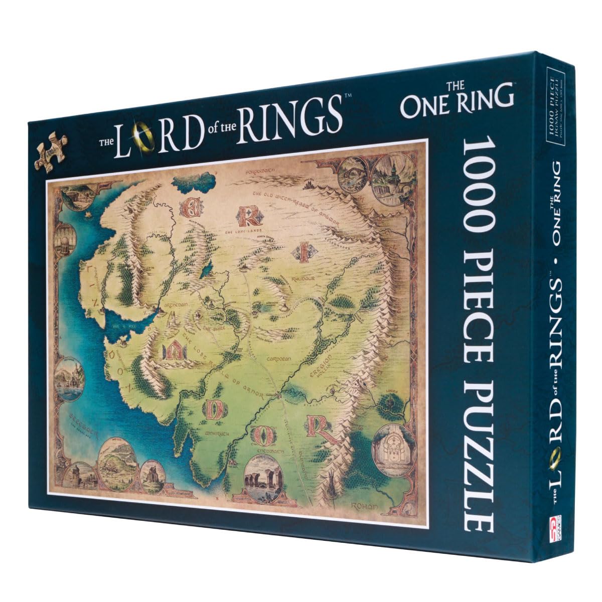 The One Ring: Map of Eriador 1000 Piece Jigsaw Puzzle baixar livro de graça