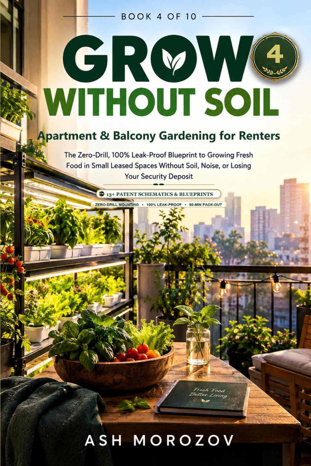 GROW WITHOUT SOIL: Apartment & Balcony Gardening for Renters: The Zero-Drill, 100% Leak-Proof Blueprint to Growing Fresh Food in Small Leased Spaces Without Soil and noise(Book 4) baixar livro de graça