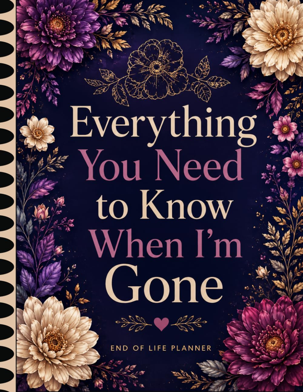 capítulo por capítulo baixar Everything You Need to Know When I'm Gone: The End-of-Life Planner Record Book keeps your essential records organized so they're easier to find when needed.