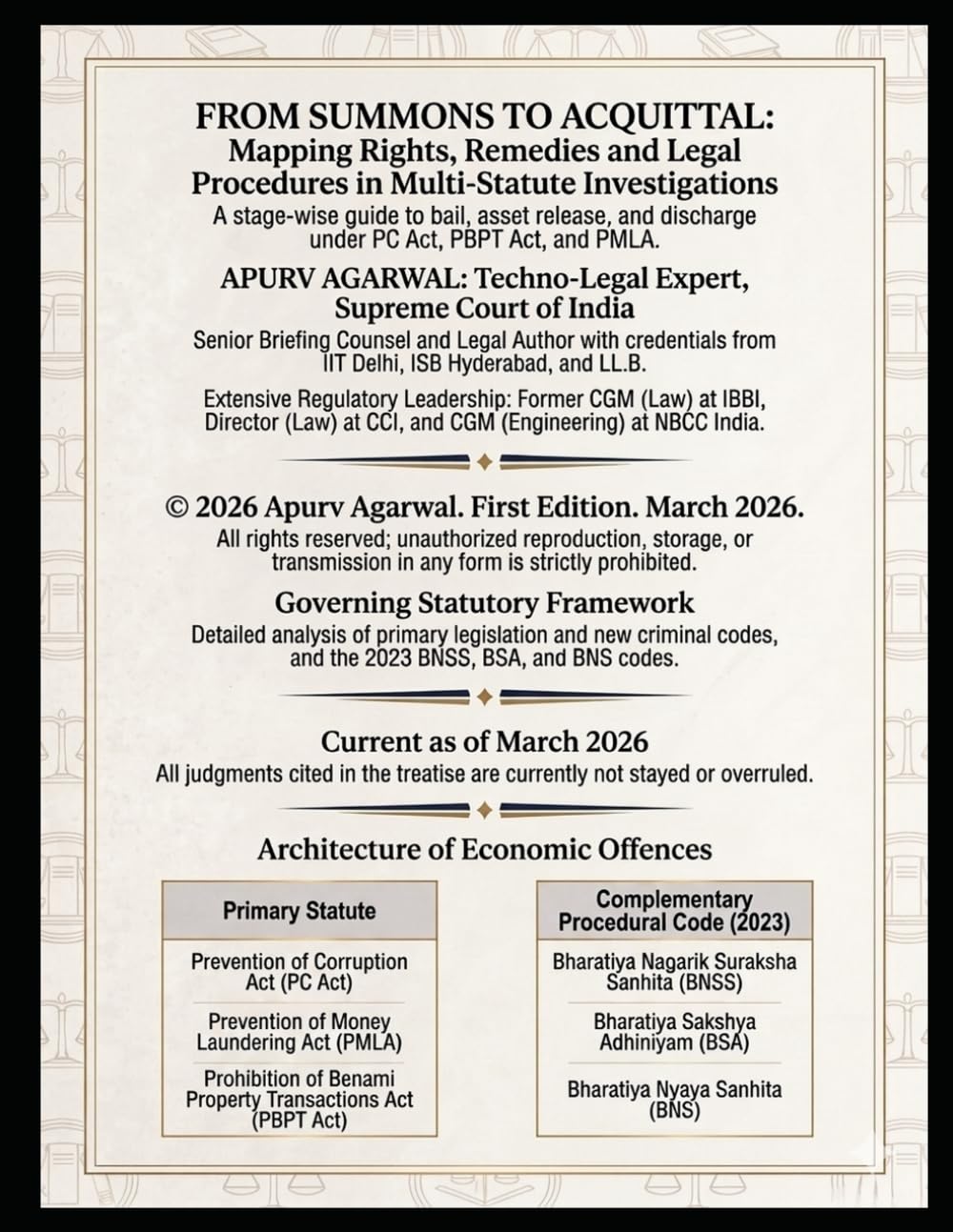 ler totalmente Stage-Wise Guide to Rights, Remedies, and Criminal Procedure: Multi-State Criminal case under PC Act, Benami Properties Act, and Money Laundering Law