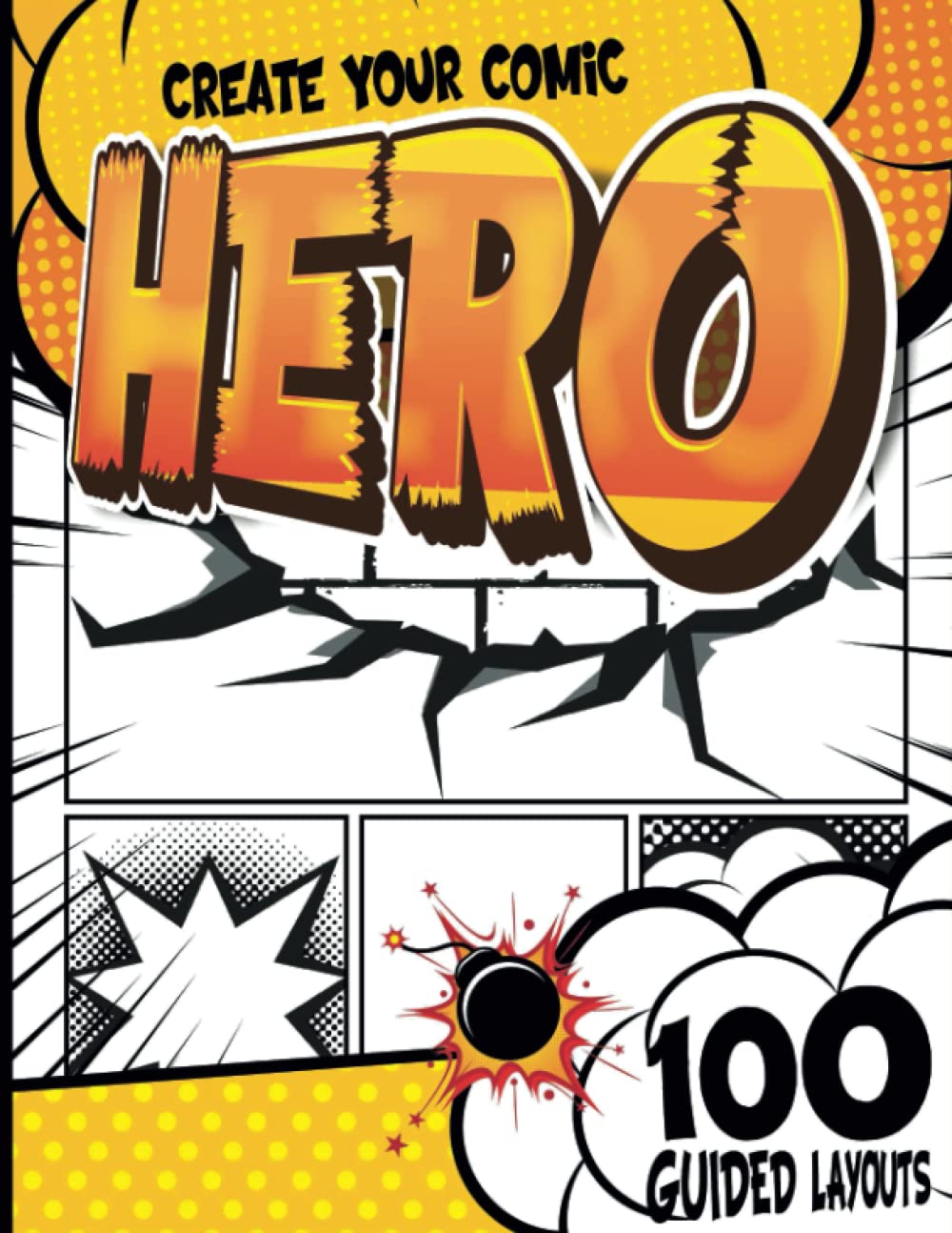 Comic Book Blank Pages: Fun Learning Books for Kids to Write and Draw Their Own Comic Strip Book baixar livro de graça