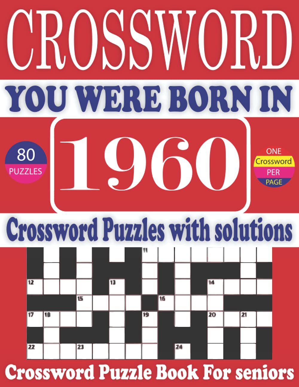 capítulo por capítulo baixar You Were Born in 1960: Crossword Puzzle Book: Large Print Book for Seniors And Adults & Perfect Entertaining and Fun Crossword Puzzle Book for All With Solutions Of Puzzles