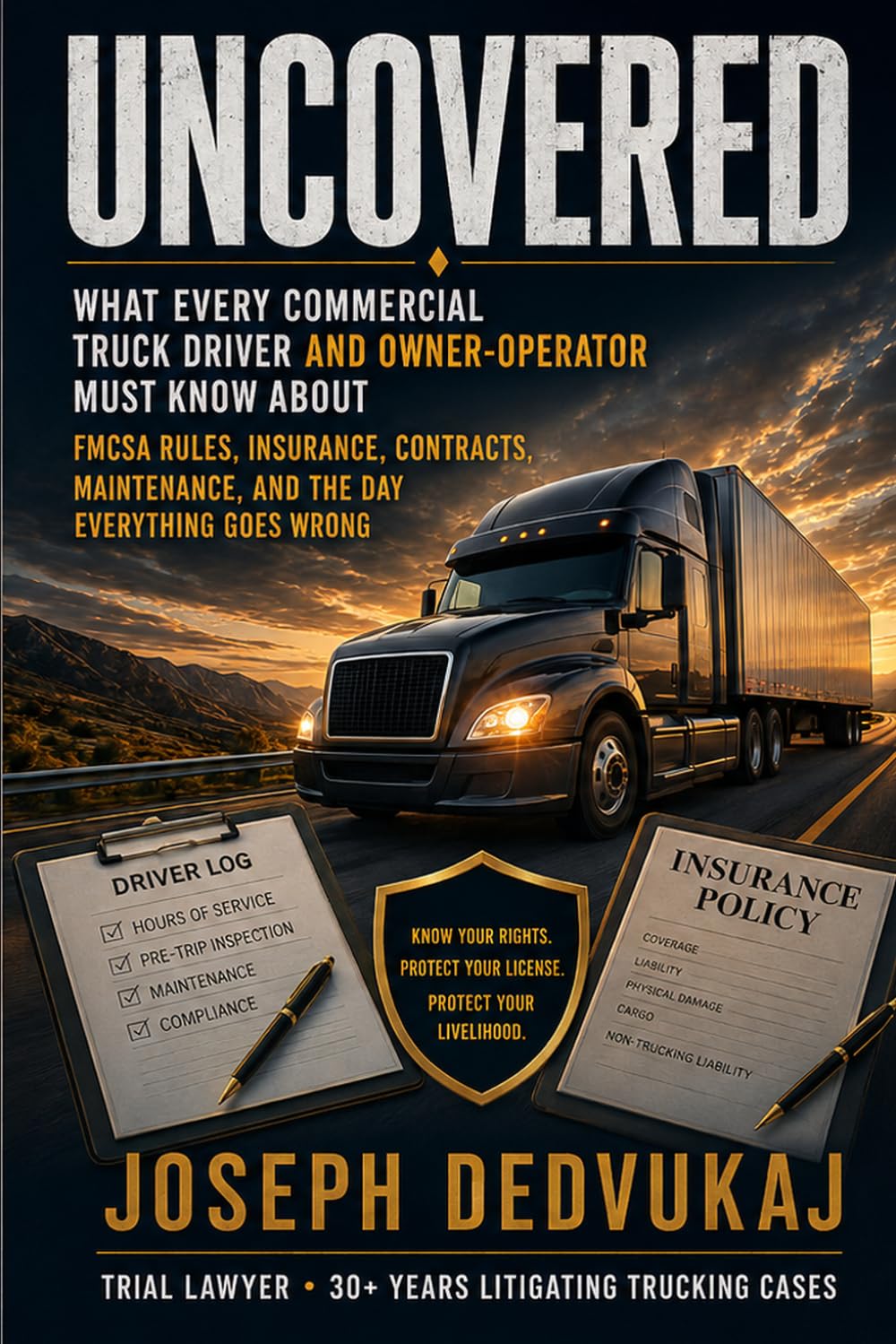 ler totalmente UNCOVERED: What Every Commercial Truck Driver and Owner-Operator Must Know About FMCSA Rules, Insurance, Contracts, Maintenance, and the Day Everything Goes Wrong