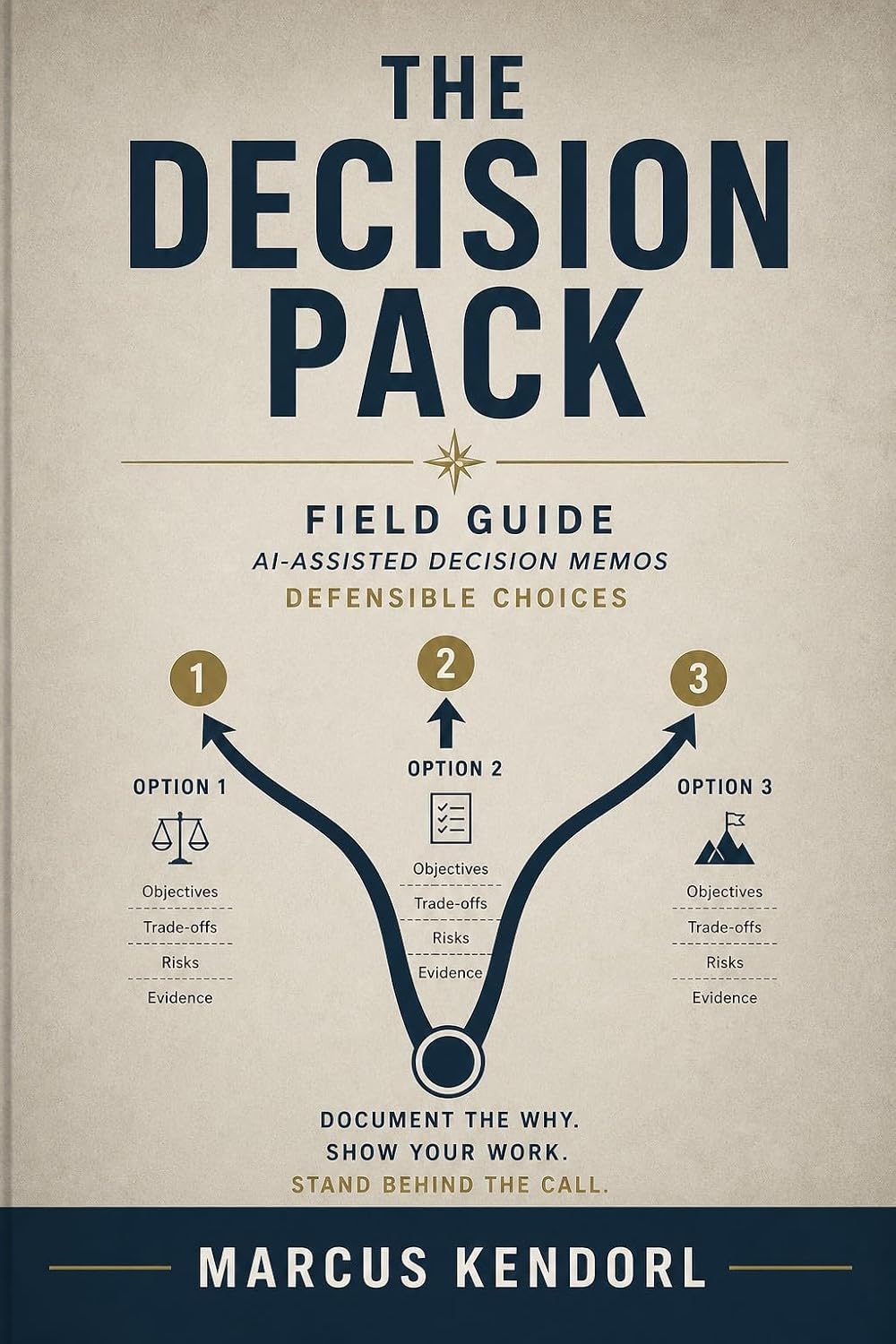 ler totalmente The Decision Pack: A Field Guide to AI-Assisted Decision Memos for Operators Who Need Defensible Choices, Not Pros-and-Cons Theater (Operator Pack) (English Edition)