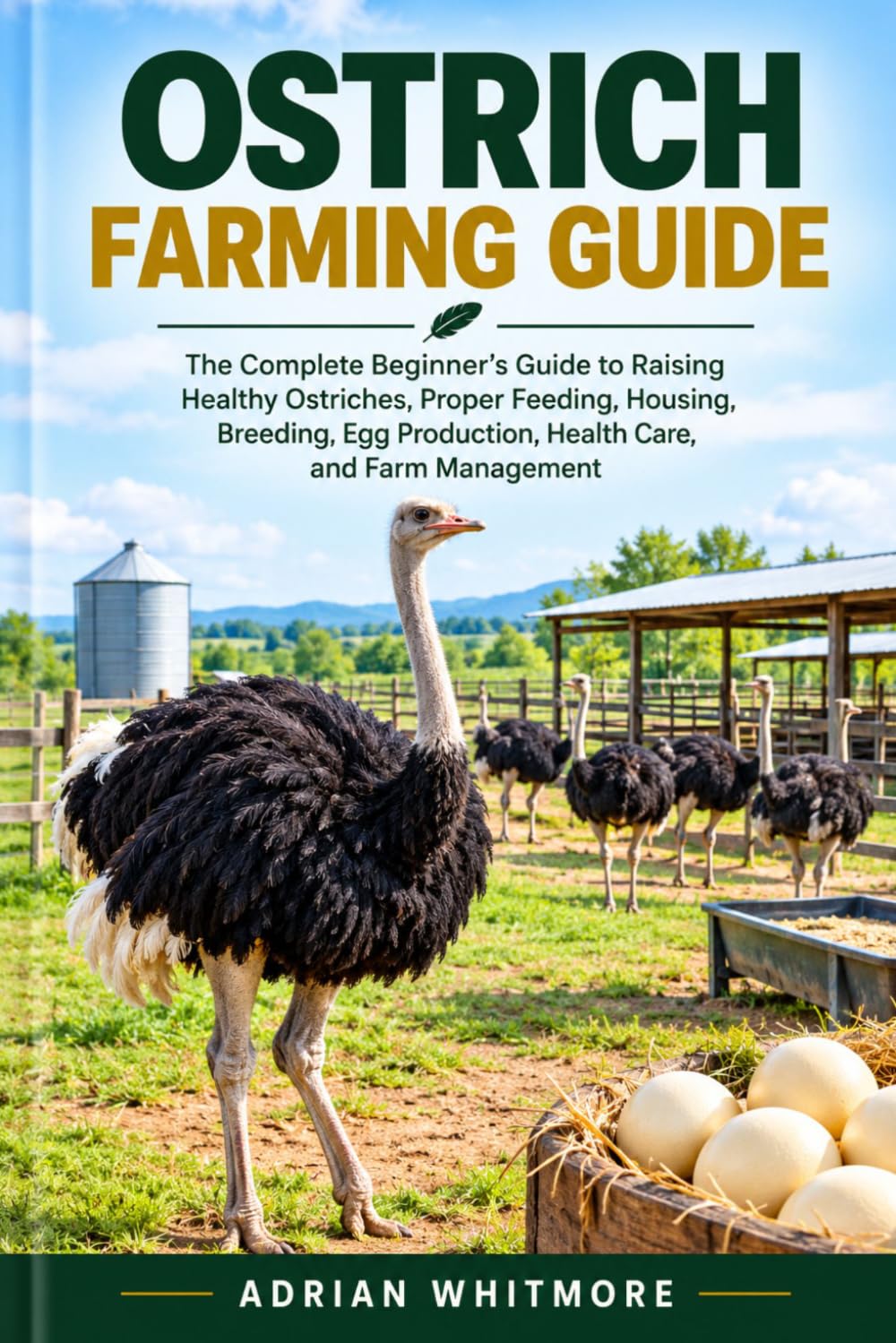 ler totalmente Ostrich Farming Guide: The Complete Beginner's Guide to Raising Healthy Ostriches, Proper Feeding, Housing, Breeding, Egg Production, Health Care, and Farm Management