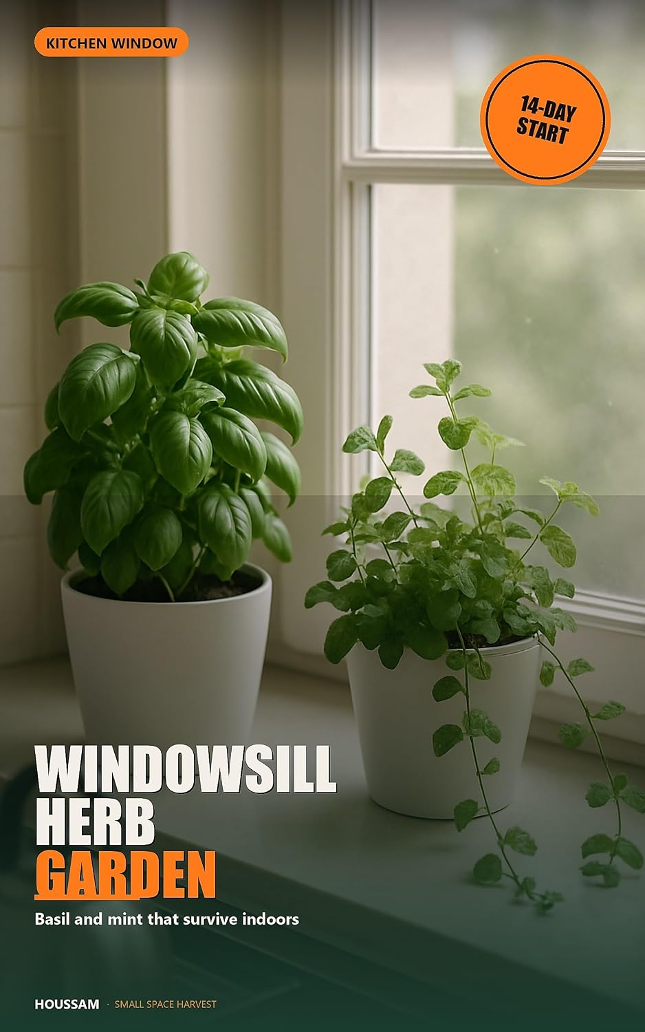Windowsill Herb Garden: Basil, mint, and cooking herbs that survive indoor light (English Edition) baixar o livro de graça