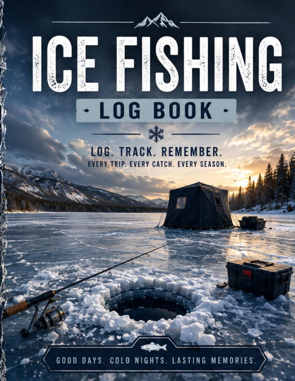 Ice Fishing Log Book: A Simple Journal for Tracking Catches, Baits, Tackle, Ice Conditions, Personal Bests & Memorable Days on the Ice baixar o livro de graça