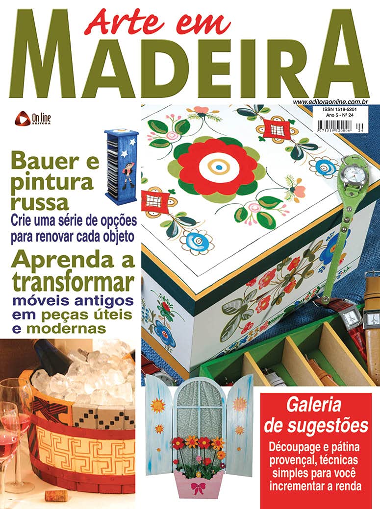 Arte em Madeira: Edição 24 baixar o livro de graça