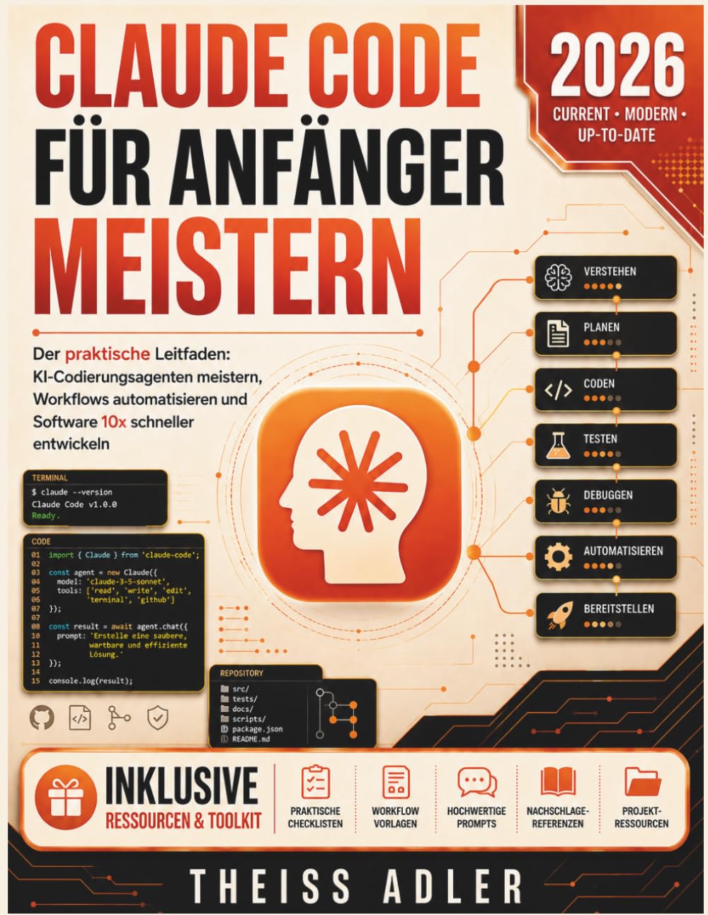 capítulo por capítulo baixar Claude Code Für Anfänger Meistern: Der praktische Leitfaden: KI-Codierungsagenten meistern, Workflows automatisieren und Software 10x schneller entwickeln