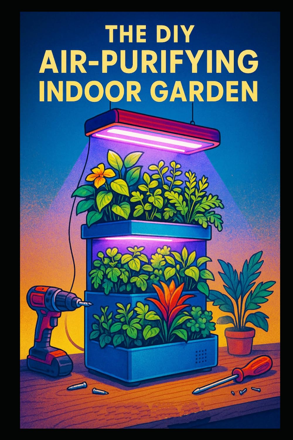 The DIY Air-Purifying Indoor Garden: Build a Natural Home Air Cleaner with Plants & Smart Design baixar livro de graça