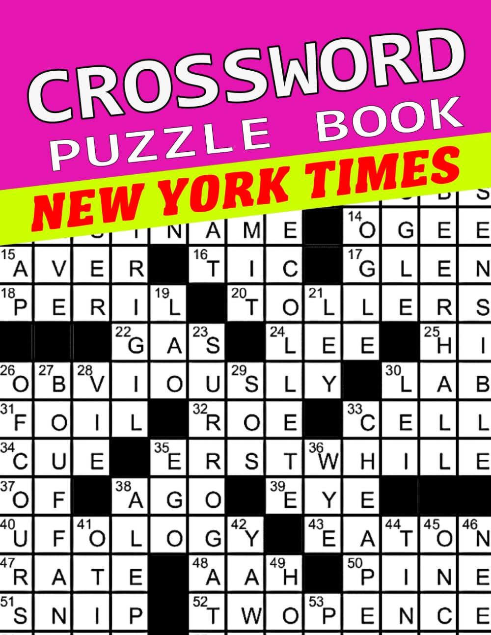 New York times Crossword Puzzle Book: 80 Difficult puzzles for adults designed to sharpen your talent and thinking skills baixar livro de graça