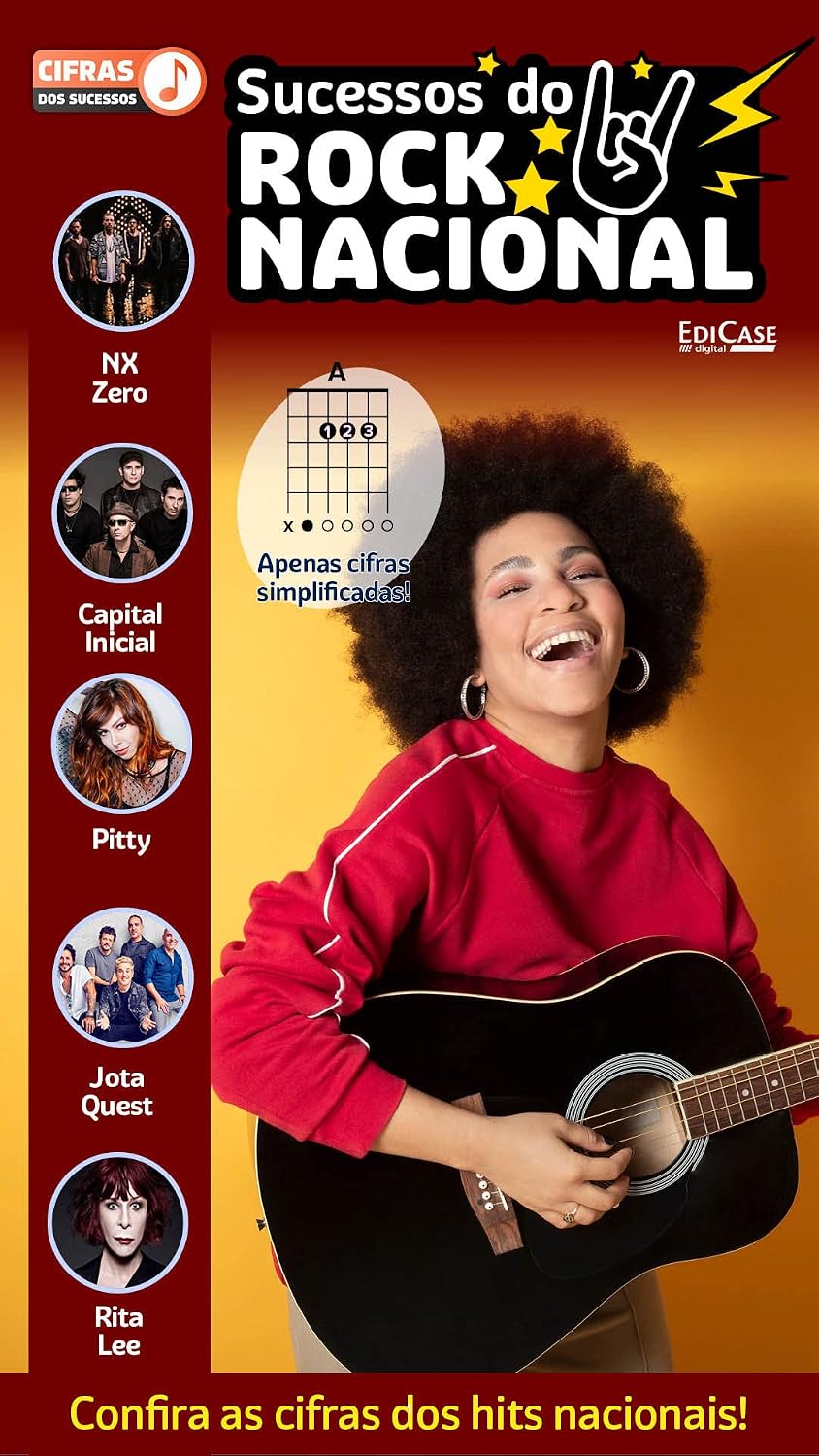 Cifras Dos Sucessos Ed. 32 - Sucessos do ROCK NACIONAL (EdiCase Publicações) baixar o livro de graça
