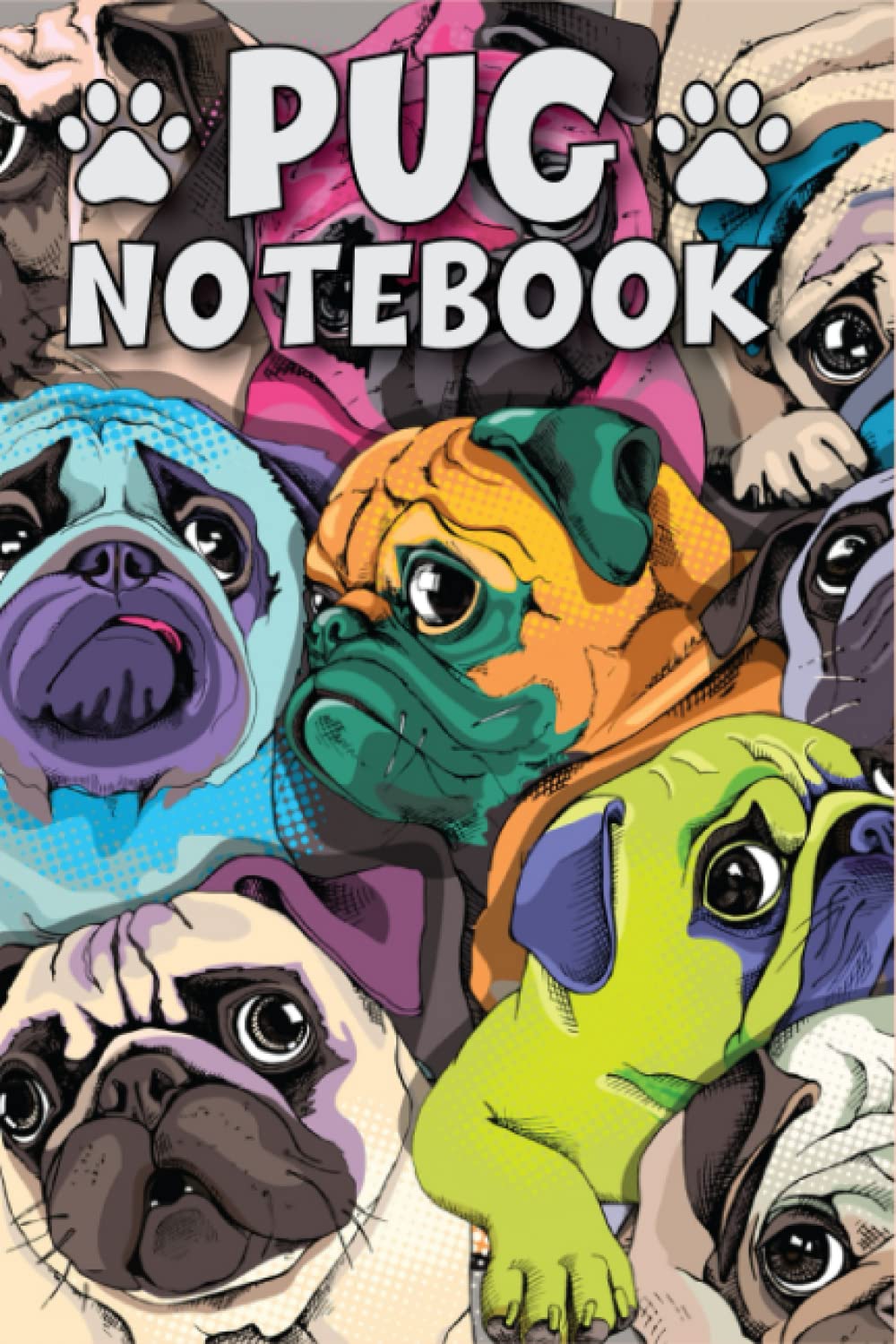 Pug Notebook: A cute notebook gift for Pug lovers.6*9 inch 110 pages: Ideal for children and adults baixar o livro de graça
