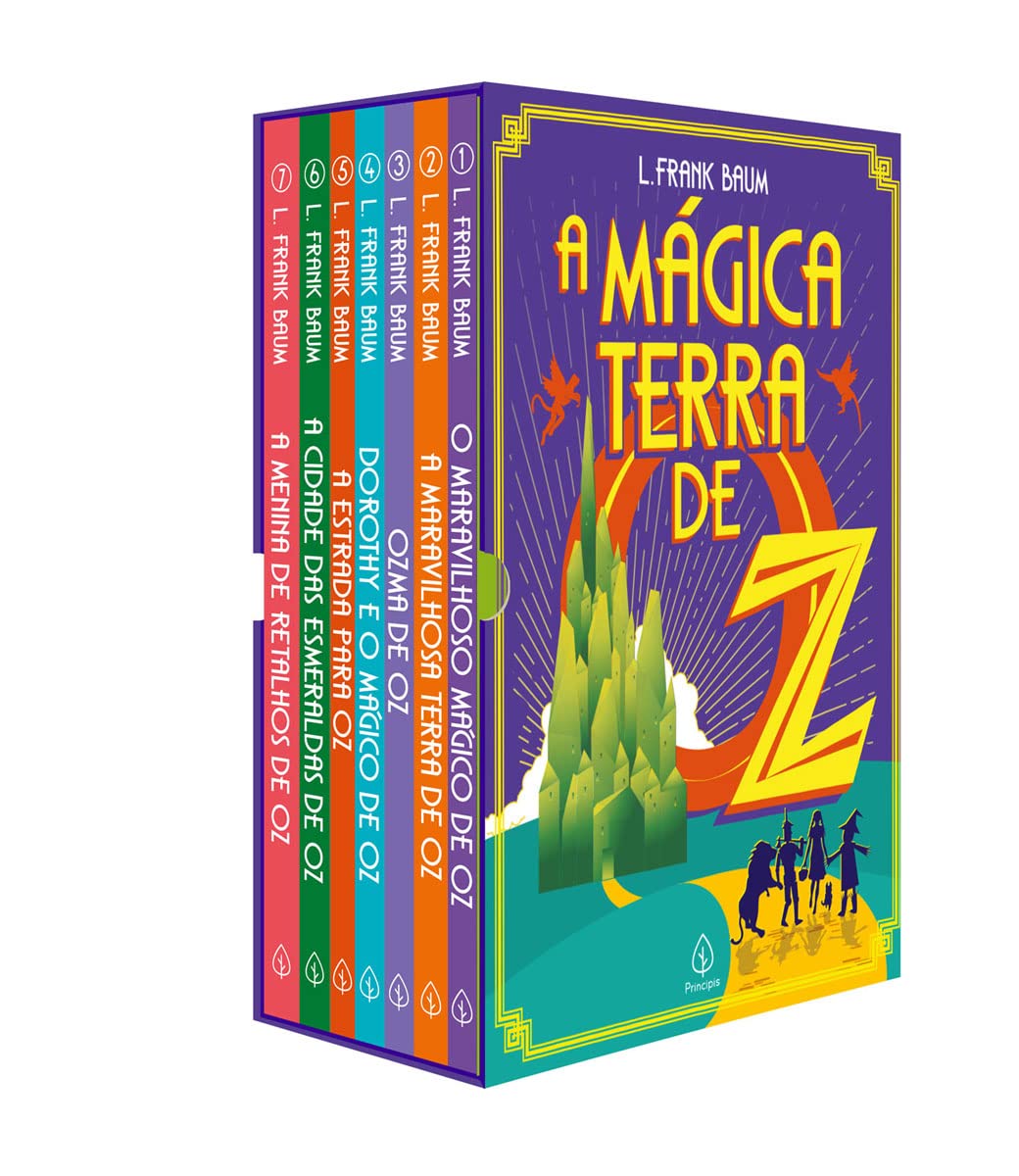 Box - A mágica Terra de Oz - vol. I - com sete livros e marcadores de páginas: Paradidático baixar o livro de graça