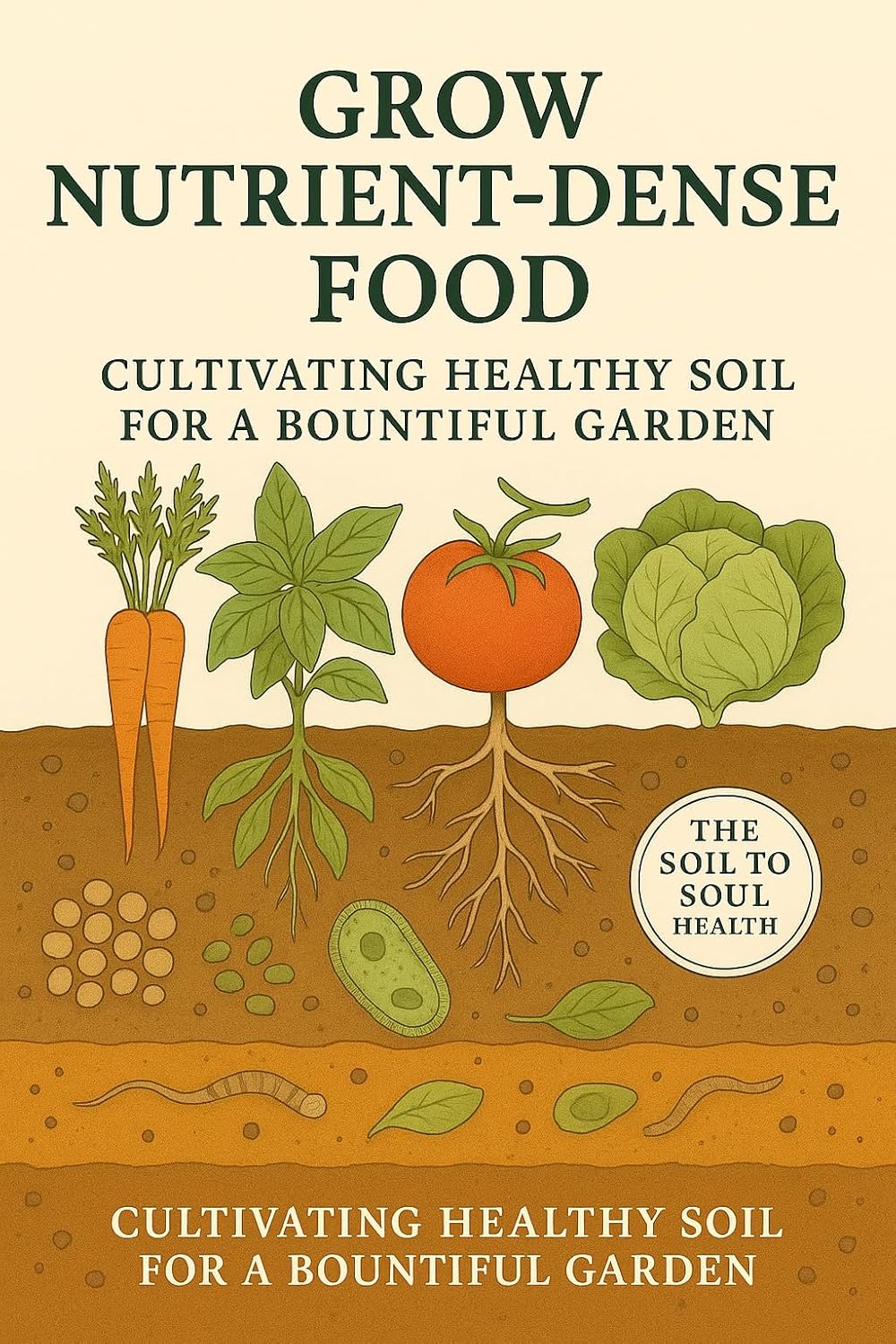 ler totalmente GROWING NUTRIENT-DENSE FOOD: Cultivating Healthy Soil for a Bountiful Garden (The Soil to Soul Health Series Book 5) (English Edition)