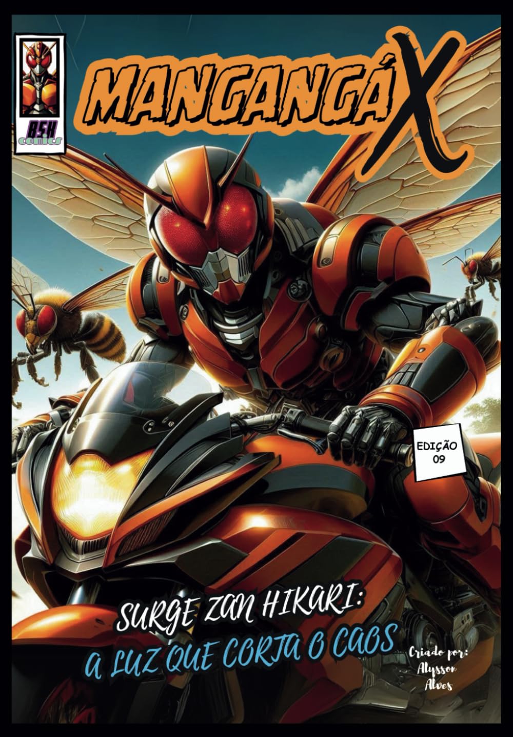 ler totalmente MANGANGÁ X: Surge Zan Hikari: A Luz Que Corta o Caos (Portuguese Edition)